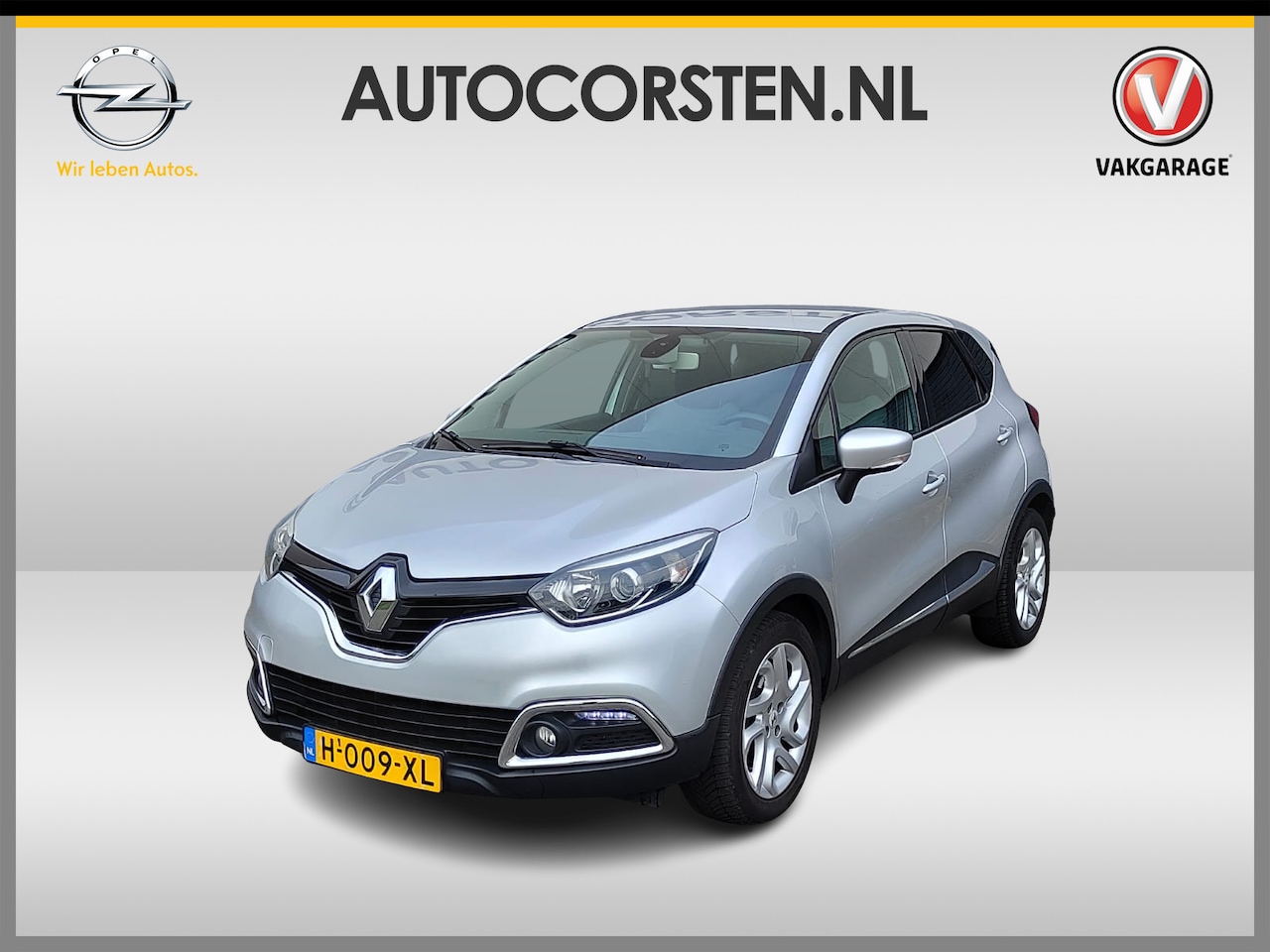 Renault Captur - 1.2T 120PK AUT-6 Ecc Camera 1/2 Leer Pdc Keyless Dynamique Cruise Control DAB Bluetooth Is - AutoWereld.nl