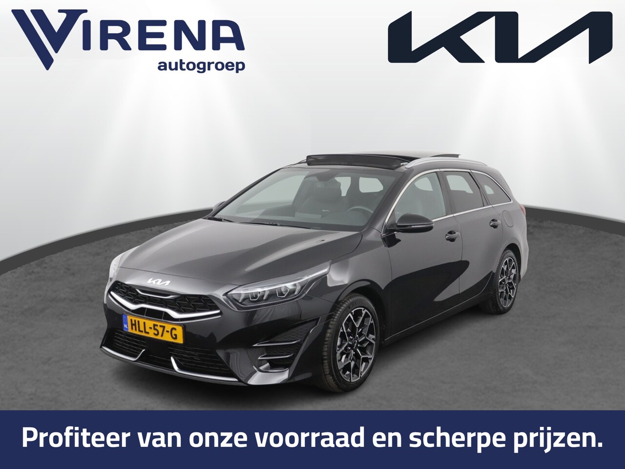 Kia Cee'd Sportswagon - Ceed 1.5 T-GDi GT-Line Automaat - Kantel/schuifdak - Navigatie - Adaptive Cruisecontrol - - AutoWereld.nl