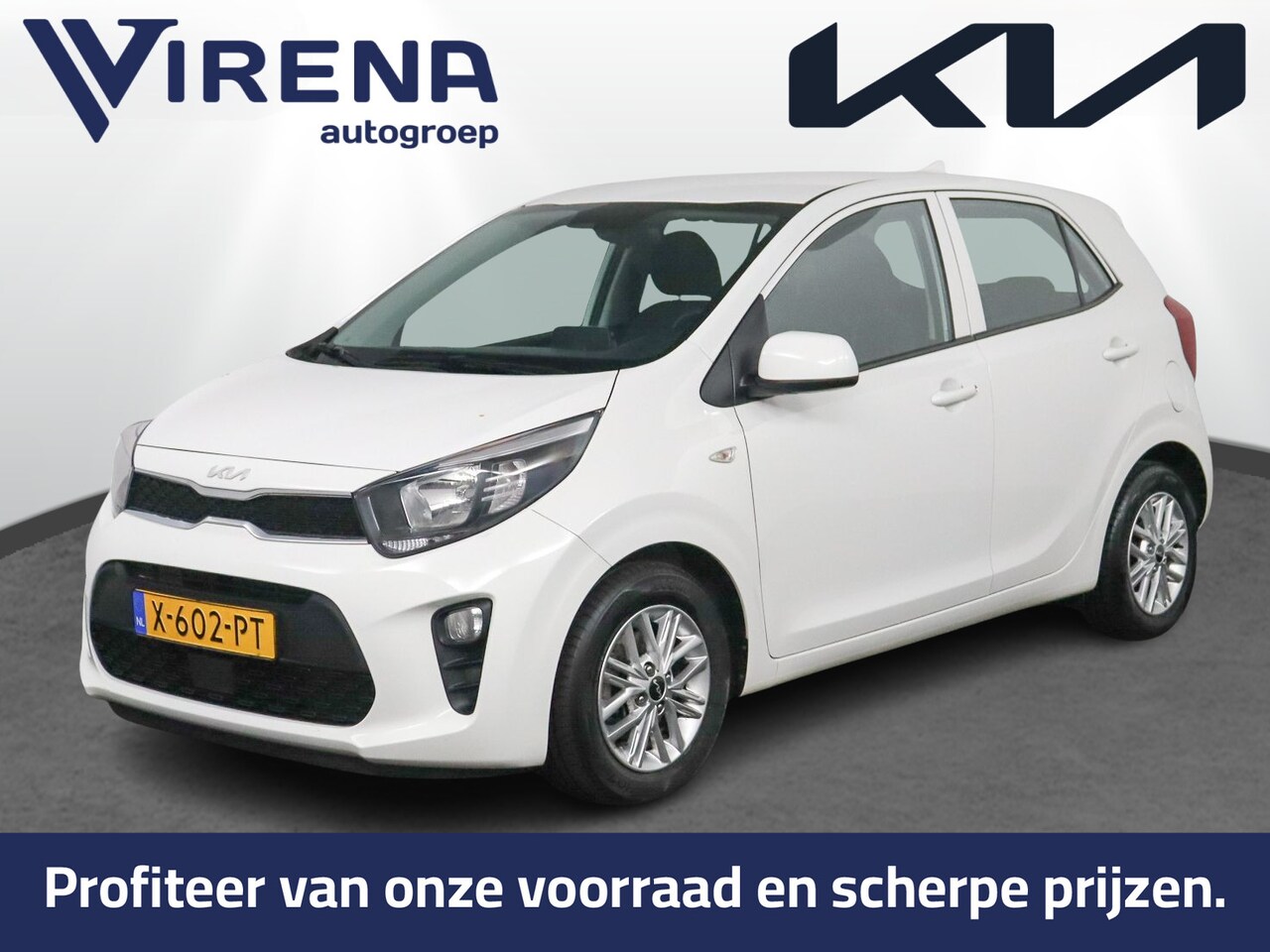 Kia Picanto - 1.0 DPi DynamicLine AUTOMAAT - Camera - Cruise control - AppleCarplay - Android Auto 7 Jaa - AutoWereld.nl