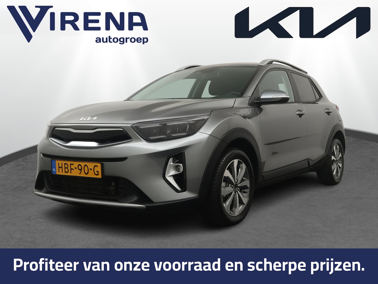 Kia Stonic - 1.0 T-GDi MHEV DynamicPlusLine - Apple/Android Carplay - Navigatie - Cruise Control - Stoe - AutoWereld.nl