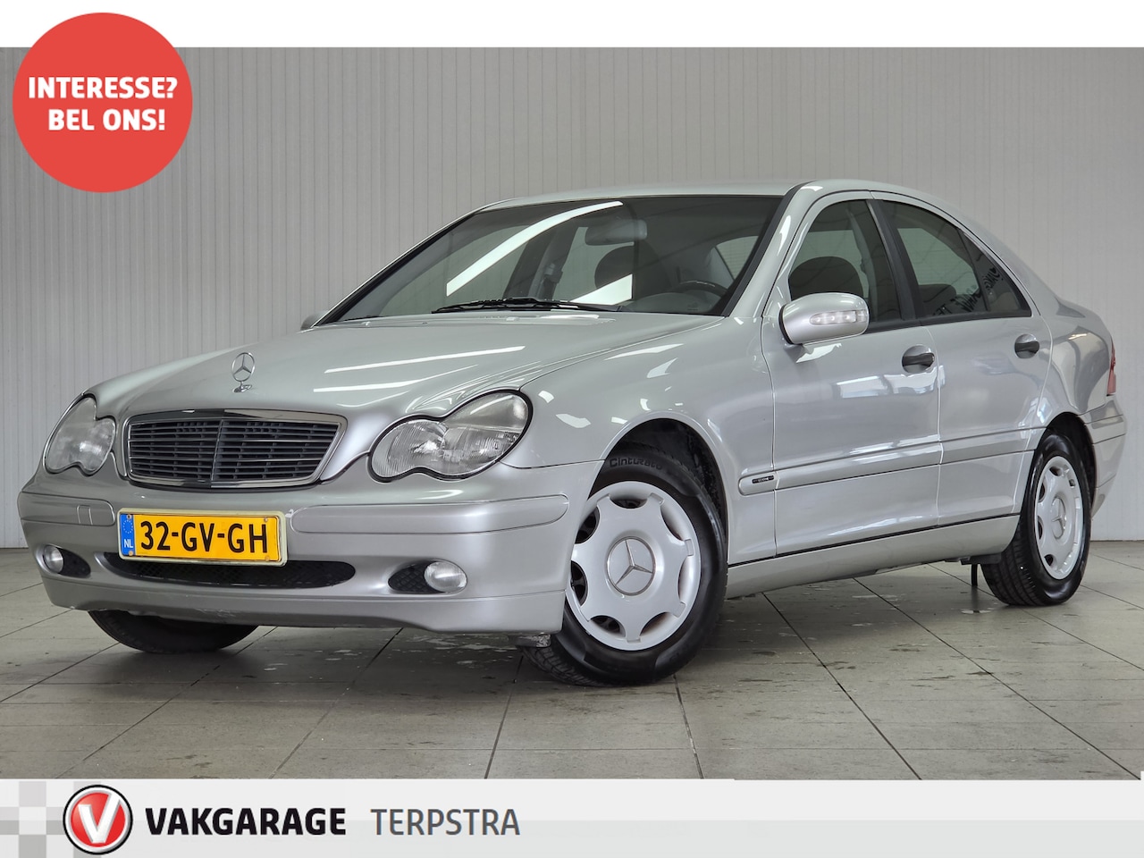 Mercedes-Benz C-klasse - 180 Classic/ N.A.P!/ Trekhaak/ Clima/ Cruise/ Elek. pakket/ Armsteun/ Multi. LEDER. Stuur/ - AutoWereld.nl