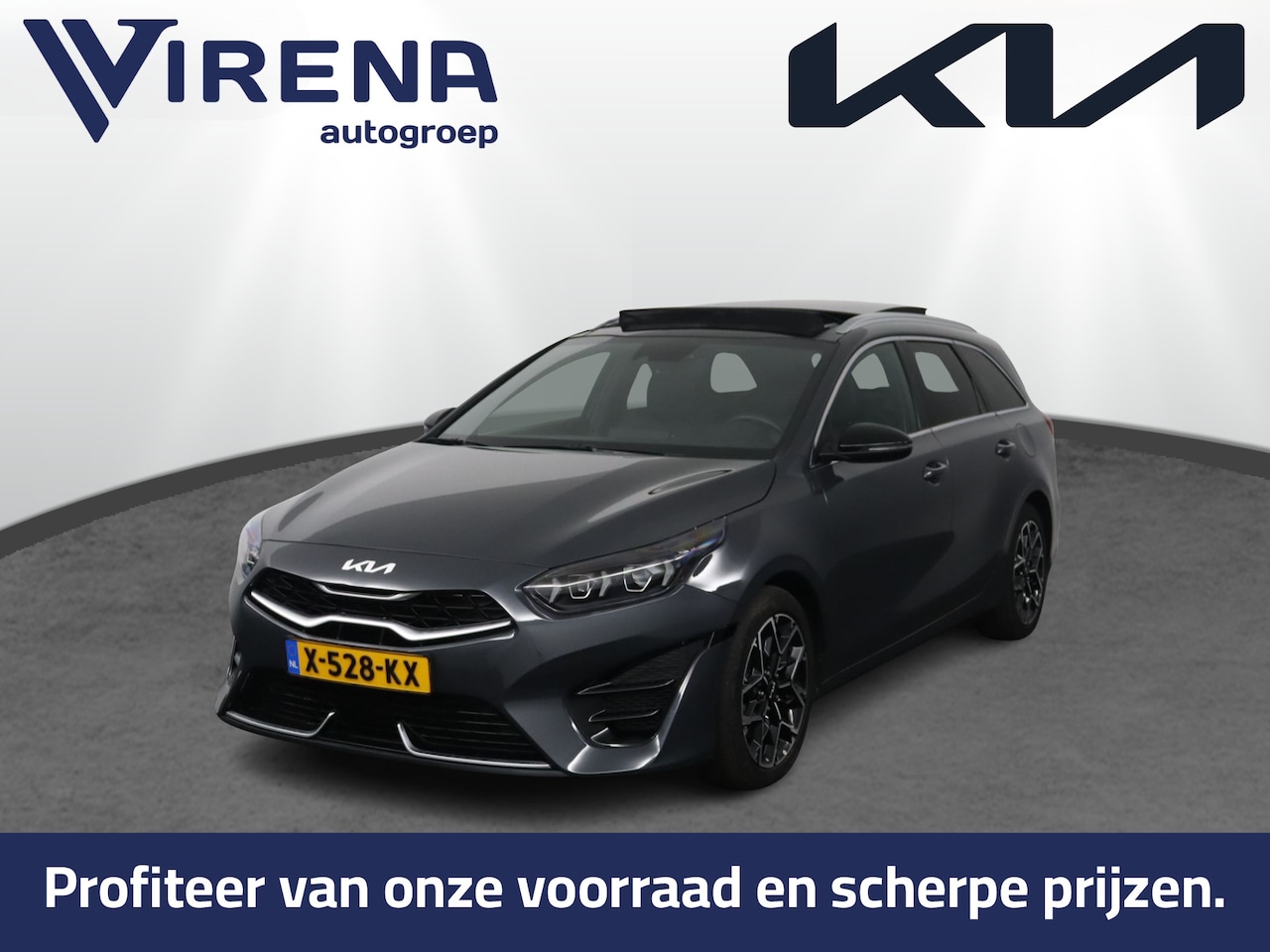 Kia Cee'd Sportswagon - Ceed 1.5 T-GDi GT-Line Schuif/kanteldak - Camera - Navigatie - Apple Carplay - Android Aut - AutoWereld.nl