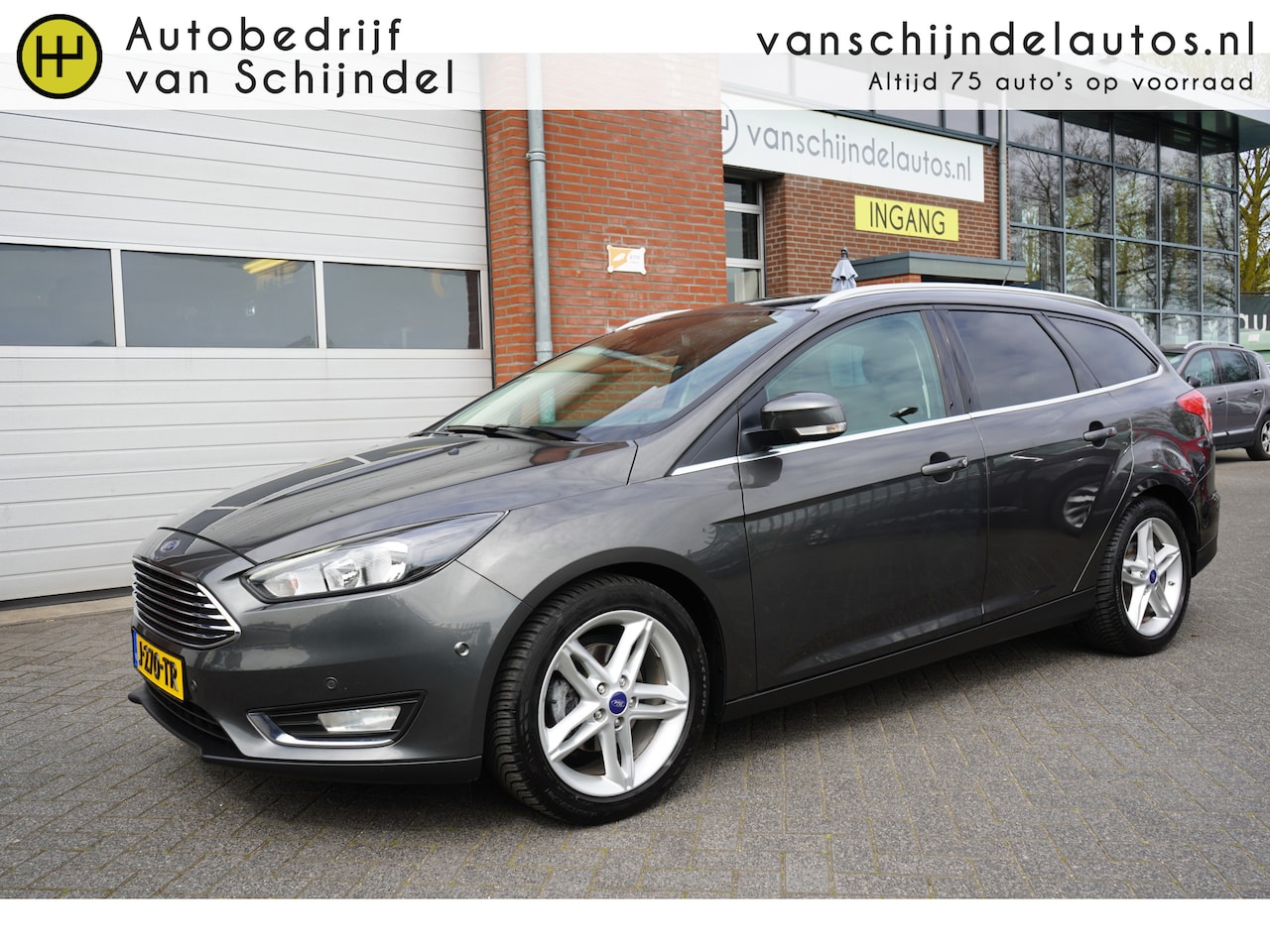 Ford Focus Wagon - 1.0 126PK TITANIUM VOL LUXE RECENT NIEUWE DISTRIBUTIERIEM!! STOEL/STUUR/VOORRUITVERWARMING - AutoWereld.nl