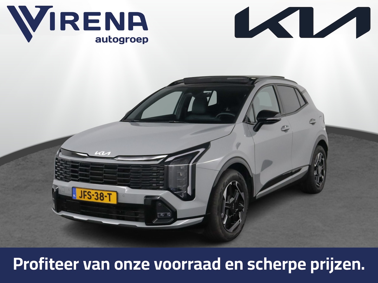 Kia Sportage - 1.6 T-GDi Hybrid GT-Line - Schuif/kantel dak - Stoel & Stuurverarming - AppleCarplay - And - AutoWereld.nl