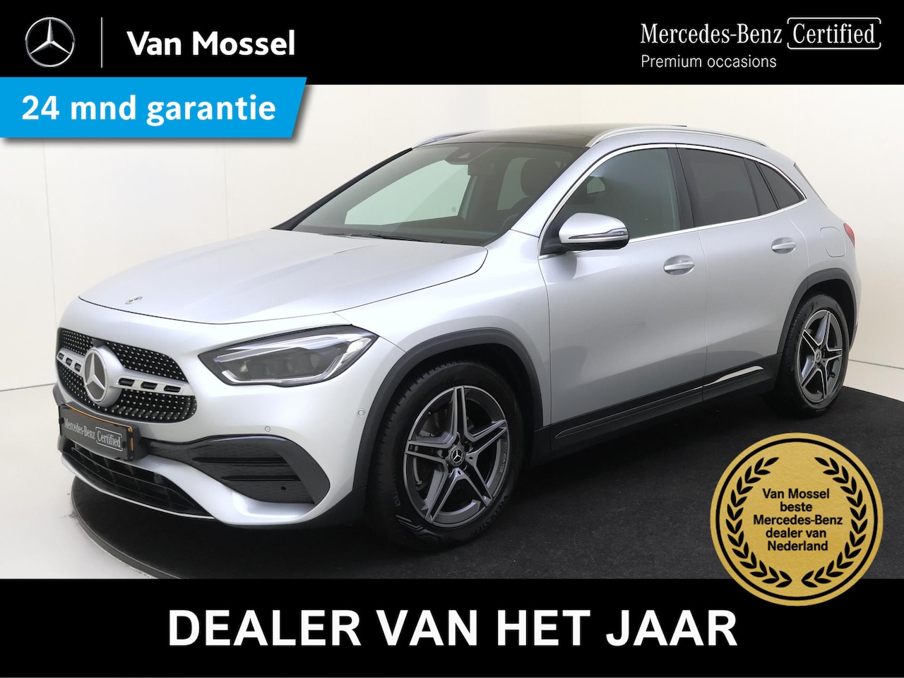 Mercedes-Benz GLA-Klasse - 180 Business Solution AMG / Panaorma-dak / Trekhaak / Memory-Stoelen / - AutoWereld.nl
