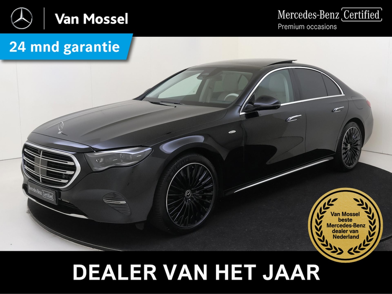 Mercedes-Benz E-klasse - 400 e 4MATIC Exclusive Line / Panoramadak/ AIRMATIC/ Achterasbesturing/ Burmester 4D/ 20 i - AutoWereld.nl