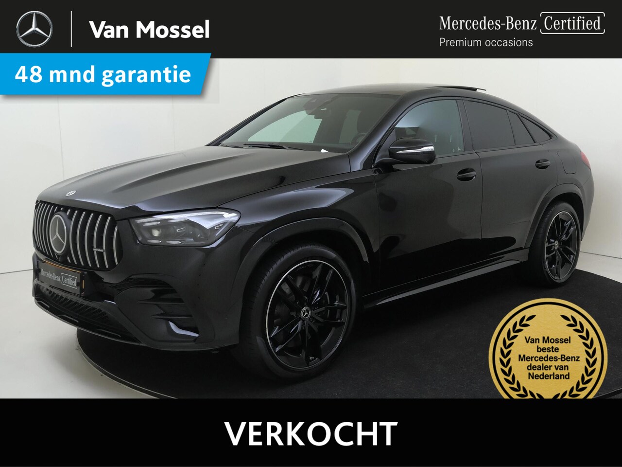 Mercedes-Benz GLE-Klasse Coupé - 350 de 4MATIC AMG Line / Panoramadak/ 22 inch/ AIRMATIC/ Burmester/ Nappaleder - AutoWereld.nl