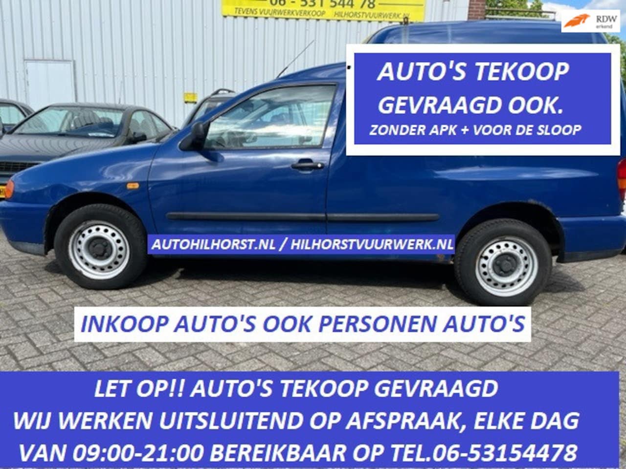 Volkswagen Caddy - 1.9 TDI 1.9 TDI - AutoWereld.nl