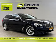 BMW 5-serie Touring - 520d Executive | Virtual | Clima | Cruise | Navi | LED | Trekhaak | Leder | Parkeersens