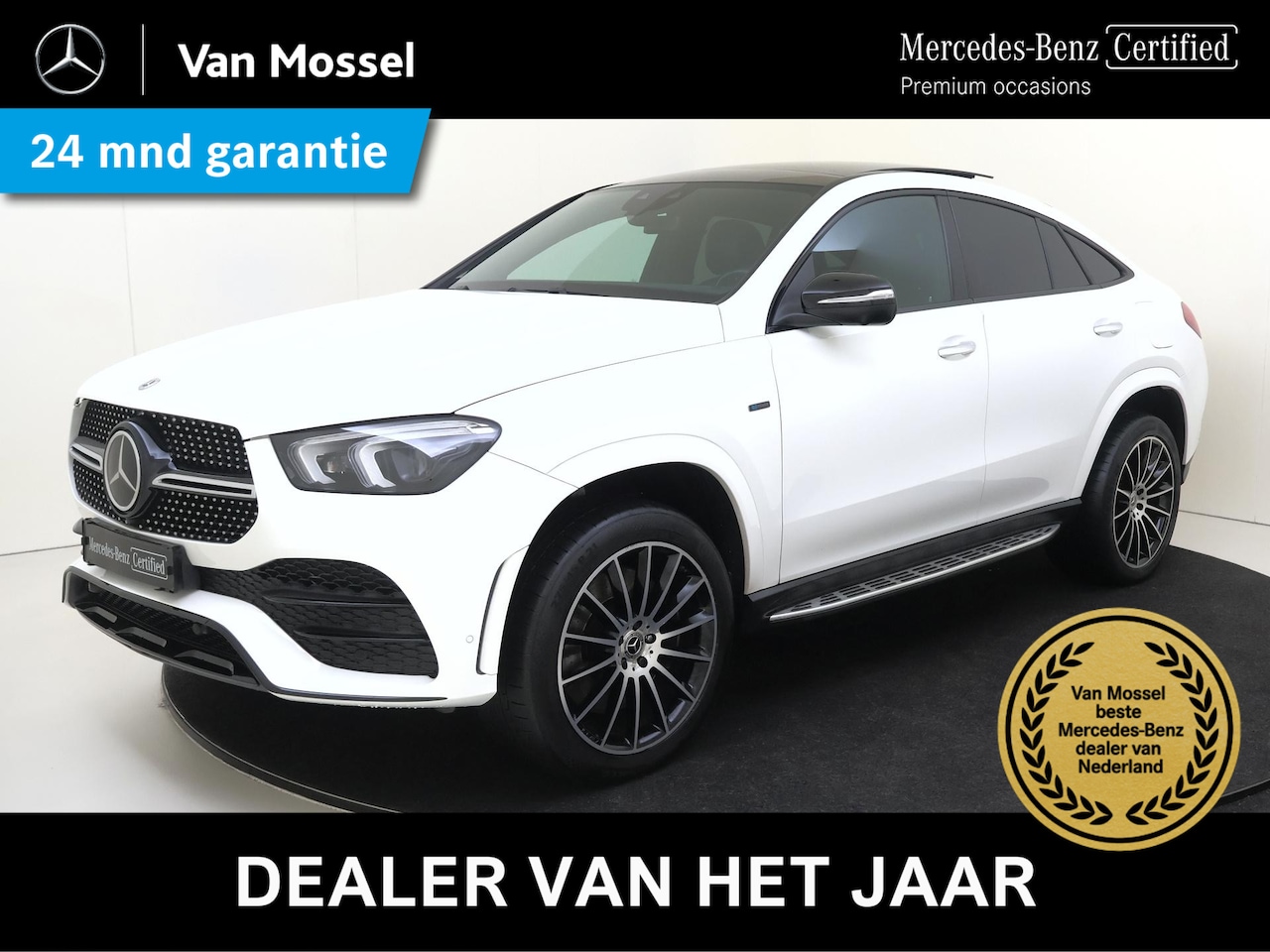 Mercedes-Benz GLE-Klasse Coupé - 350 e 4MATIC Premium Plus AMG /Panoramadak /Burmester /Rijassistentiepakket /HUD /360 Came - AutoWereld.nl