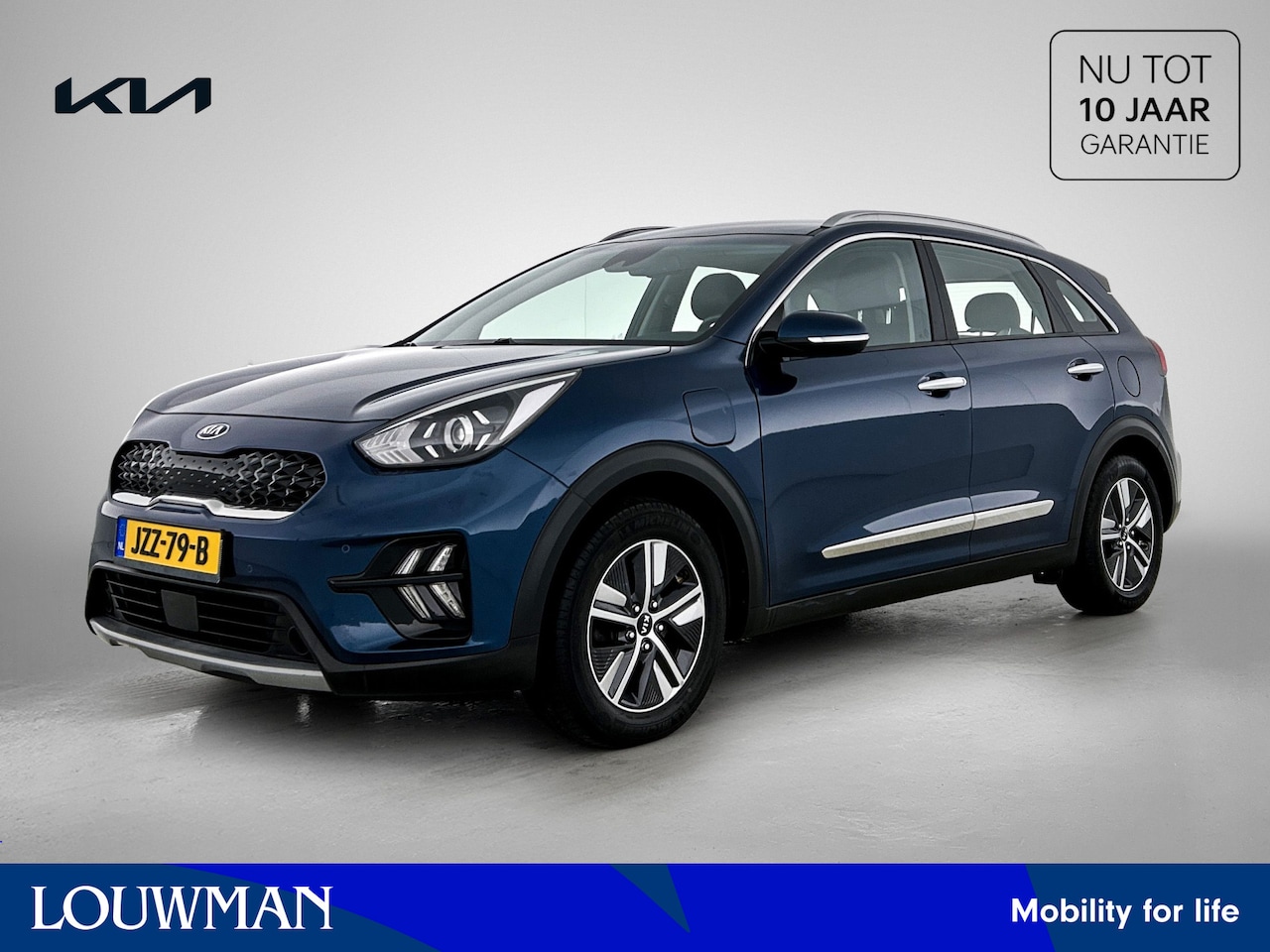 Kia Niro - 1.6 GDi PHEV DynamicPlusLine | Trekhaak | Automaat | Half-leder | - AutoWereld.nl