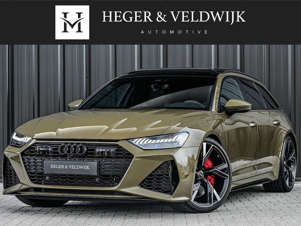 Audi RS6 - Avant RS 6 TFSI Quattro 600pk Dynamic | B&O Sound | RS Sportuitlaat | Design Pack | Panora - AutoWereld.nl