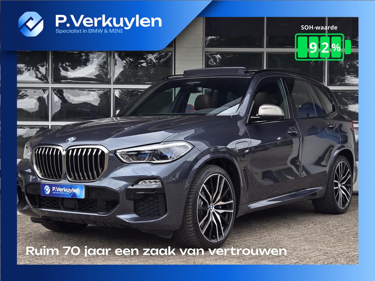 BMW X5 - XDRIVE45E M SPORT | DRIVING PROFF. | PANORAMA | 360 CAMERA | SPORTSTOELEN | LASER | TREKHA - AutoWereld.nl