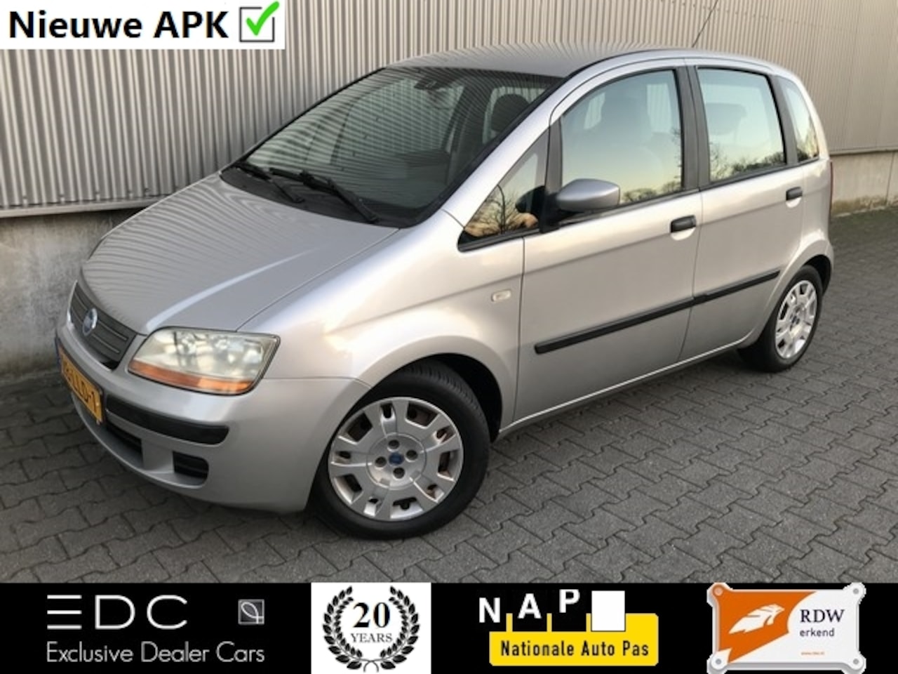 Fiat Idea - 1.4 16V Airco | Elektr. Ramen | 129.000 km | Nieuwe APK Etc. - AutoWereld.nl