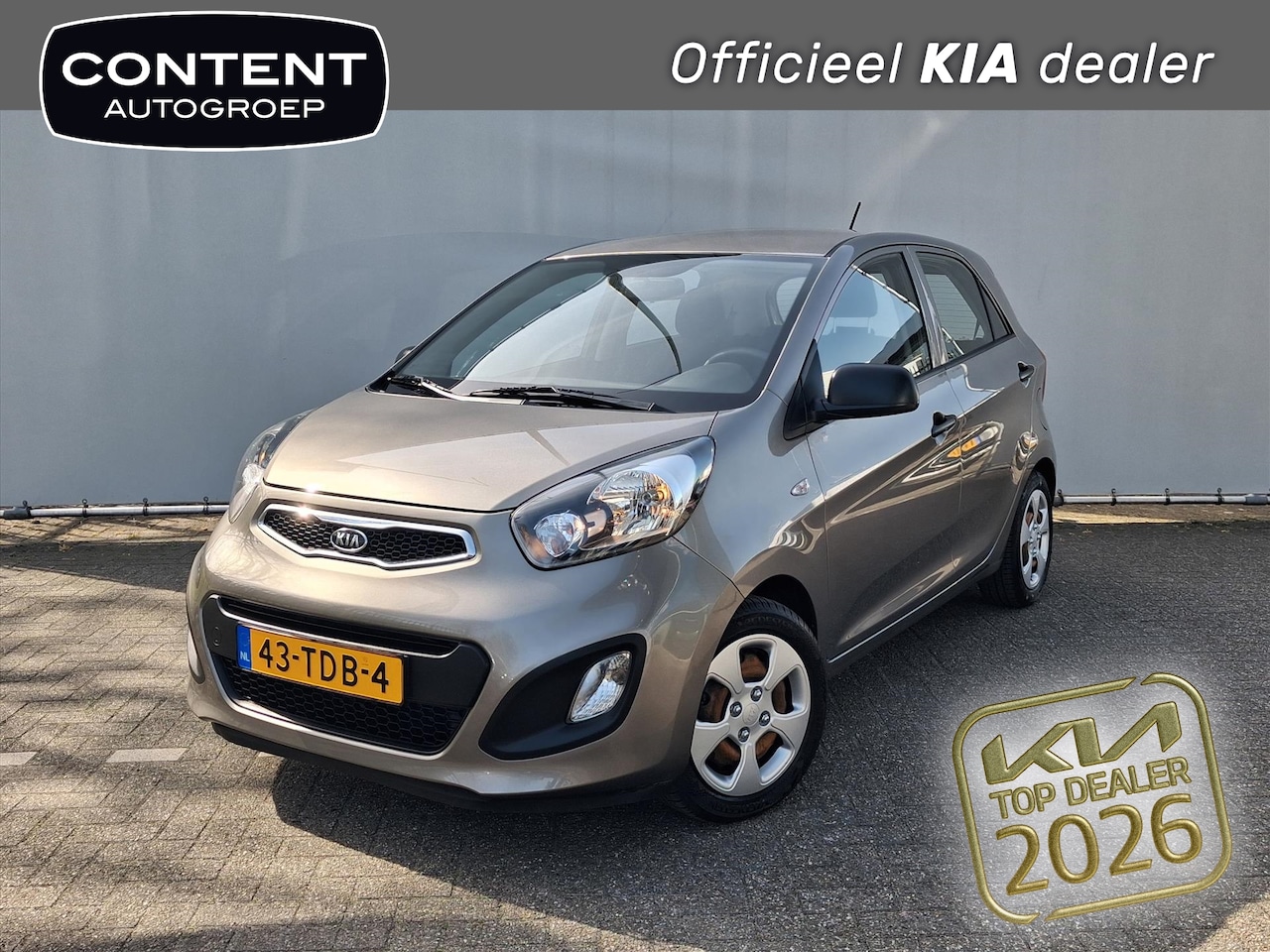 Kia Picanto - 1.2 85 PK AUT 5D Comfort Pack Airco I 20.000 km! Uniek ! - AutoWereld.nl