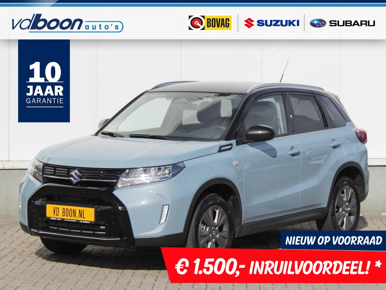 Suzuki Vitara - 1.4 Boosterjet Select Smart Hybrid | € 1500,- INRUILVOORDEEL!* | Snel rijden! - AutoWereld.nl