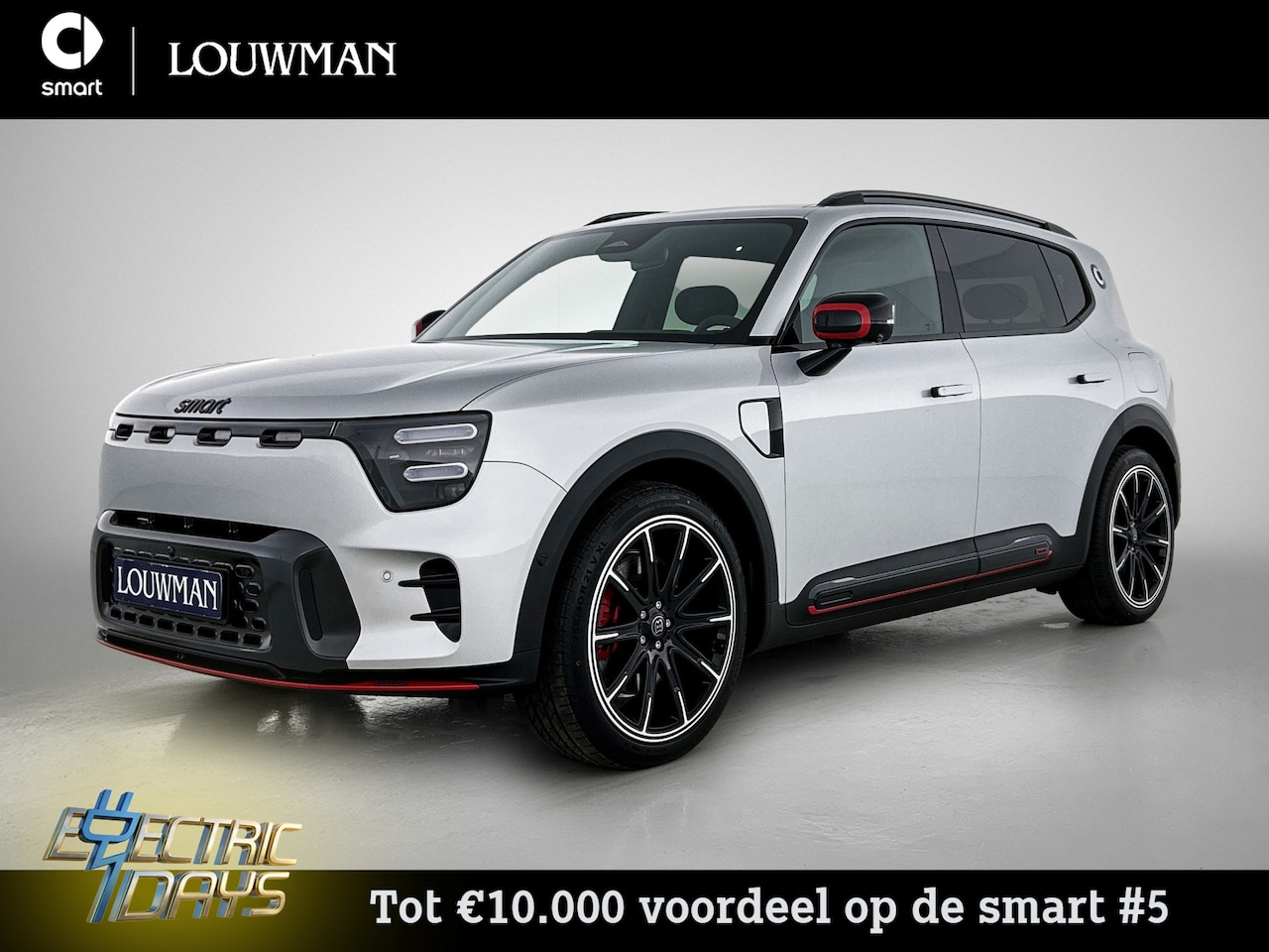 Smart #5 - Brabus 100 kWh | VAN € 63.460 NAAR € 53.450 | Electric Days - AutoWereld.nl