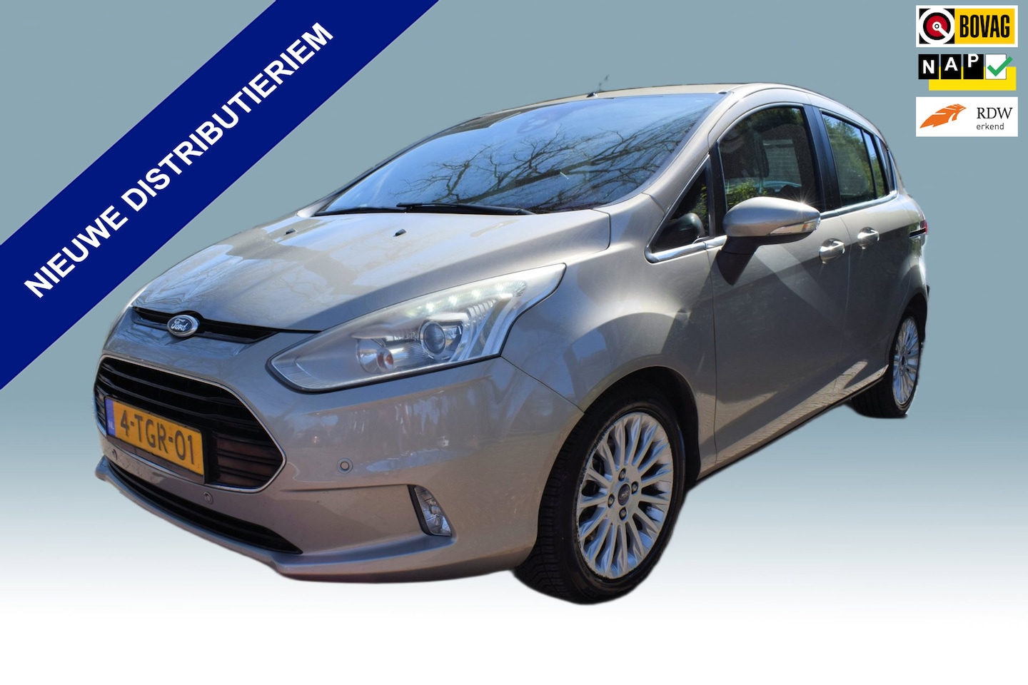 Ford B-Max - 1.0 EcoBoost Titanium Navi/Trekhaak - AutoWereld.nl
