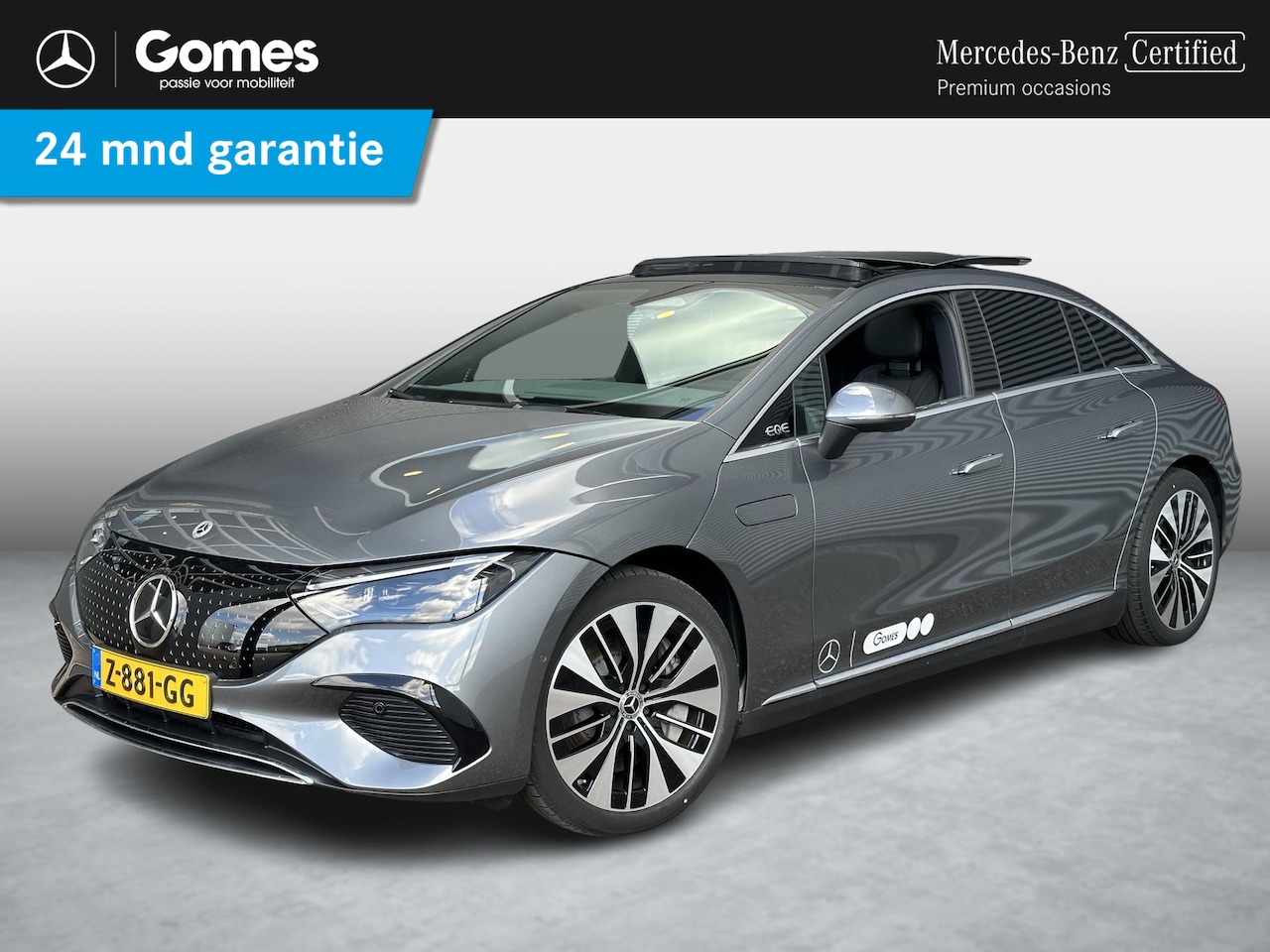 Mercedes-Benz EQE - 300 | Panoramadak | Luxury | Achteruitrijcamera | Memorystoelen Verwarmd | Sfeerverlichtin - AutoWereld.nl