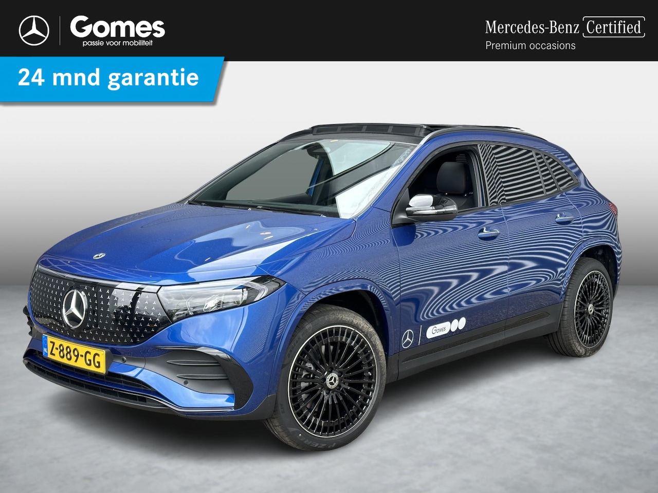 Mercedes-Benz EQA - 250+ AMG Line | Nightpakket | Panoramadak | Achteruitrijcamera | Stoelverwarming | Sfeerve - AutoWereld.nl
