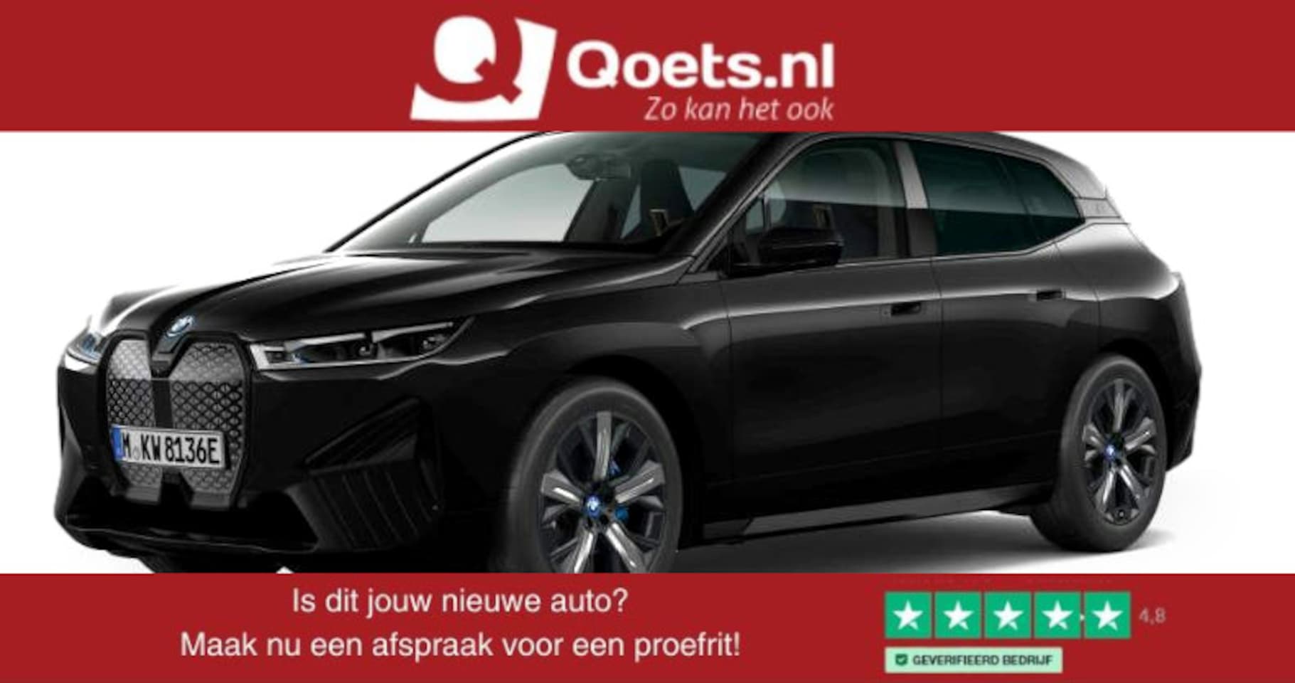 BMW iX - xDrive40 High Executive 77 kWh Sportpakket - Trekhaak - Panoramadak - Multifunctionele sto - AutoWereld.nl