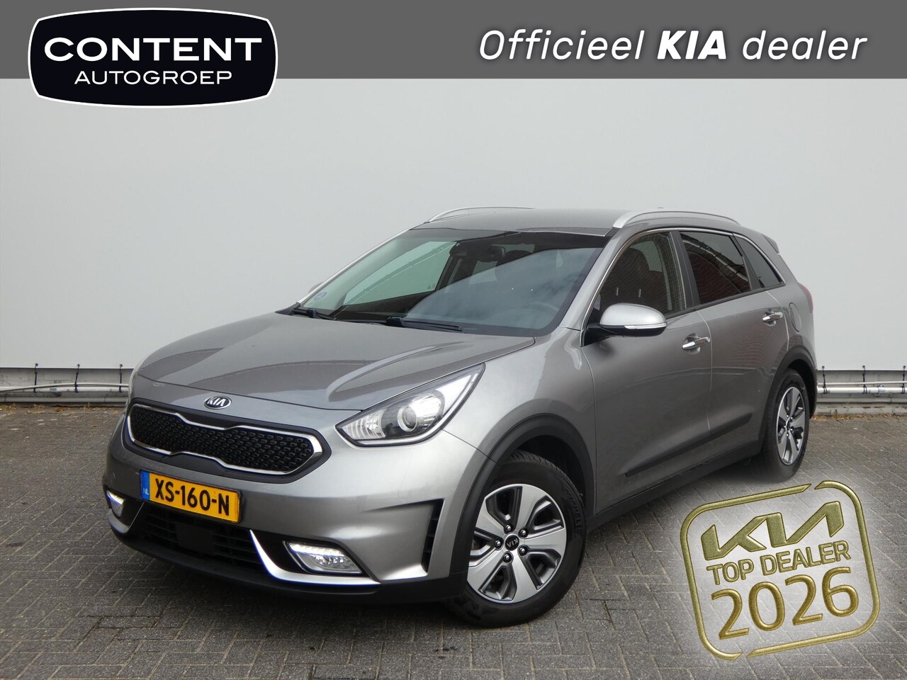 Kia Niro - 1.6 GDi Hybrid 141pk DCT6 DynamicPlusLine - AutoWereld.nl