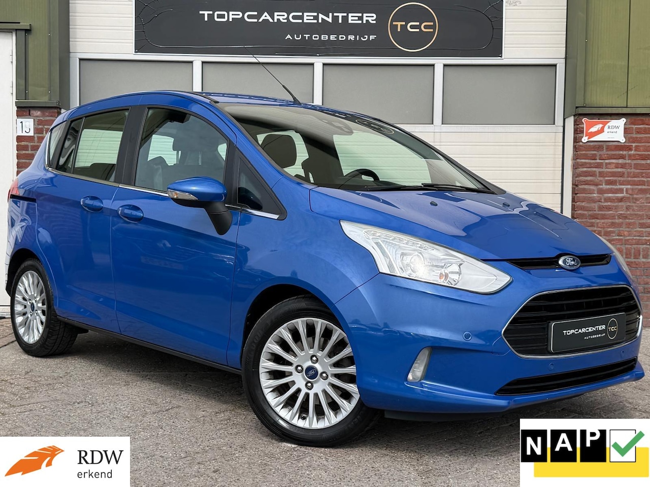 Ford B-Max - 1.0 EcoBoost Titanium/TREKH/PARKS/CAMERA/APK/NAP - AutoWereld.nl
