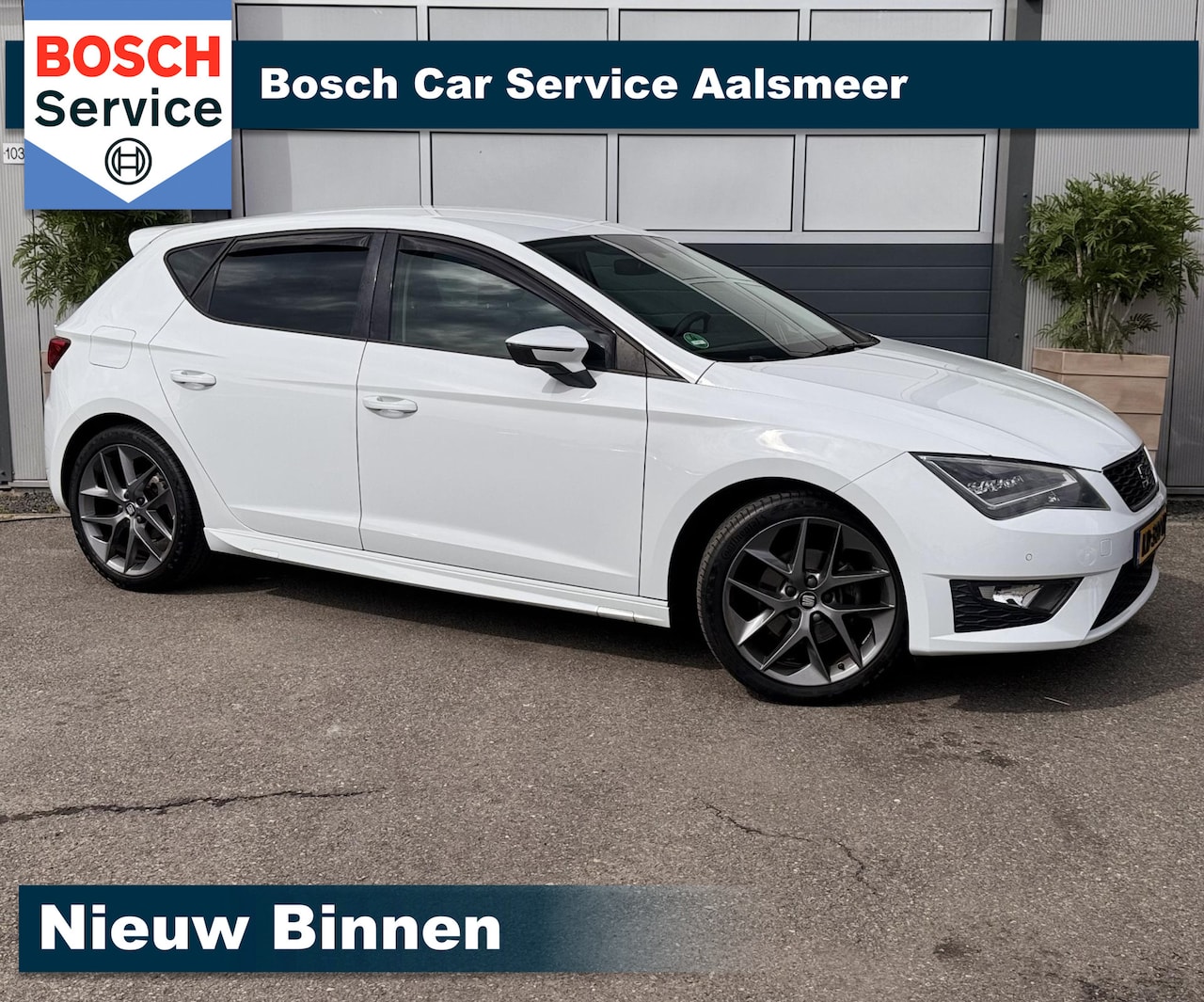SEAT Leon - 1.4 EcoTSI FR Connect / Garantie / Navi /Airco /LM Velgen / - AutoWereld.nl