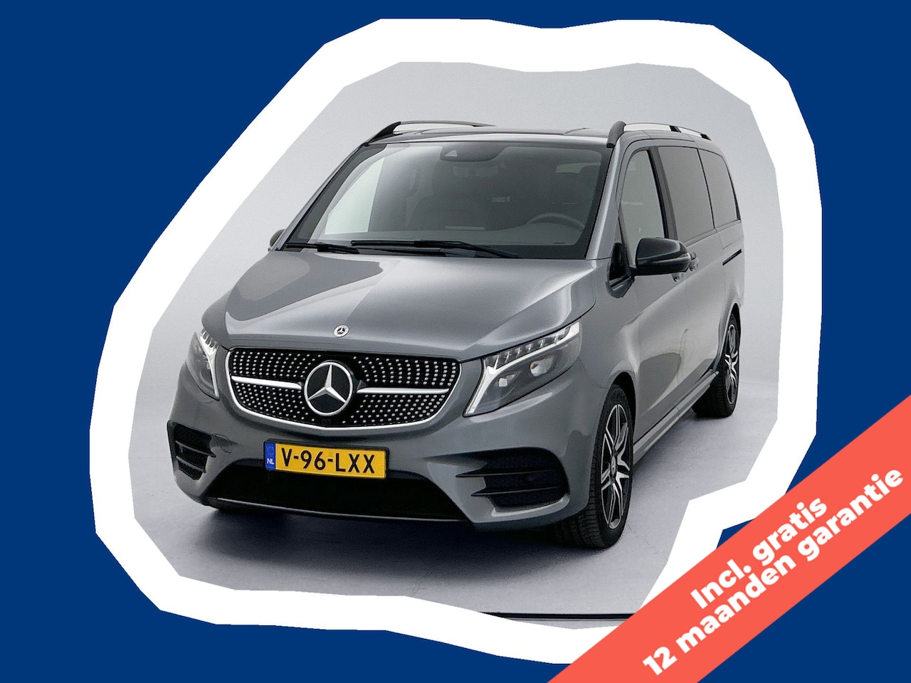 Mercedes-Benz V-klasse - 250d L2 Gratis 12 Maanden Garantie Avantgarde AMG DC Elektrische schuifdeuren Dubbele Cabi - AutoWereld.nl