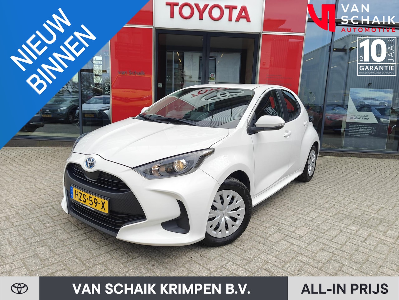 Toyota Yaris - 1.5 Hybrid 115 Active Navigatie + Apple Carplay | Stoelverwarming | Allseasons - AutoWereld.nl