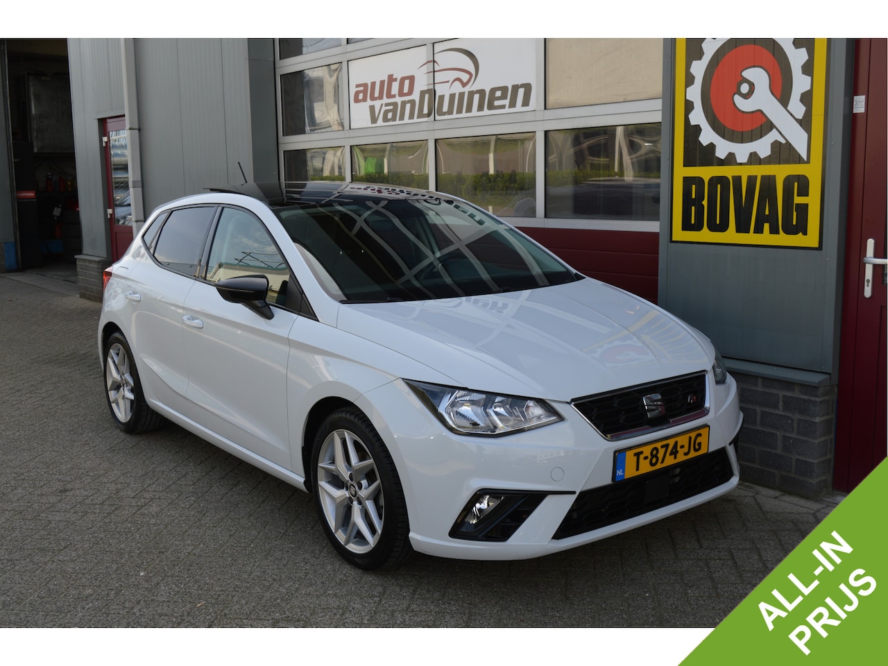 SEAT Ibiza - 1.0 TSI FR Business Intense O.a: Pano, Stoelverw, Clima, Navi, Cruise, Carplay, Etc. All-i - AutoWereld.nl