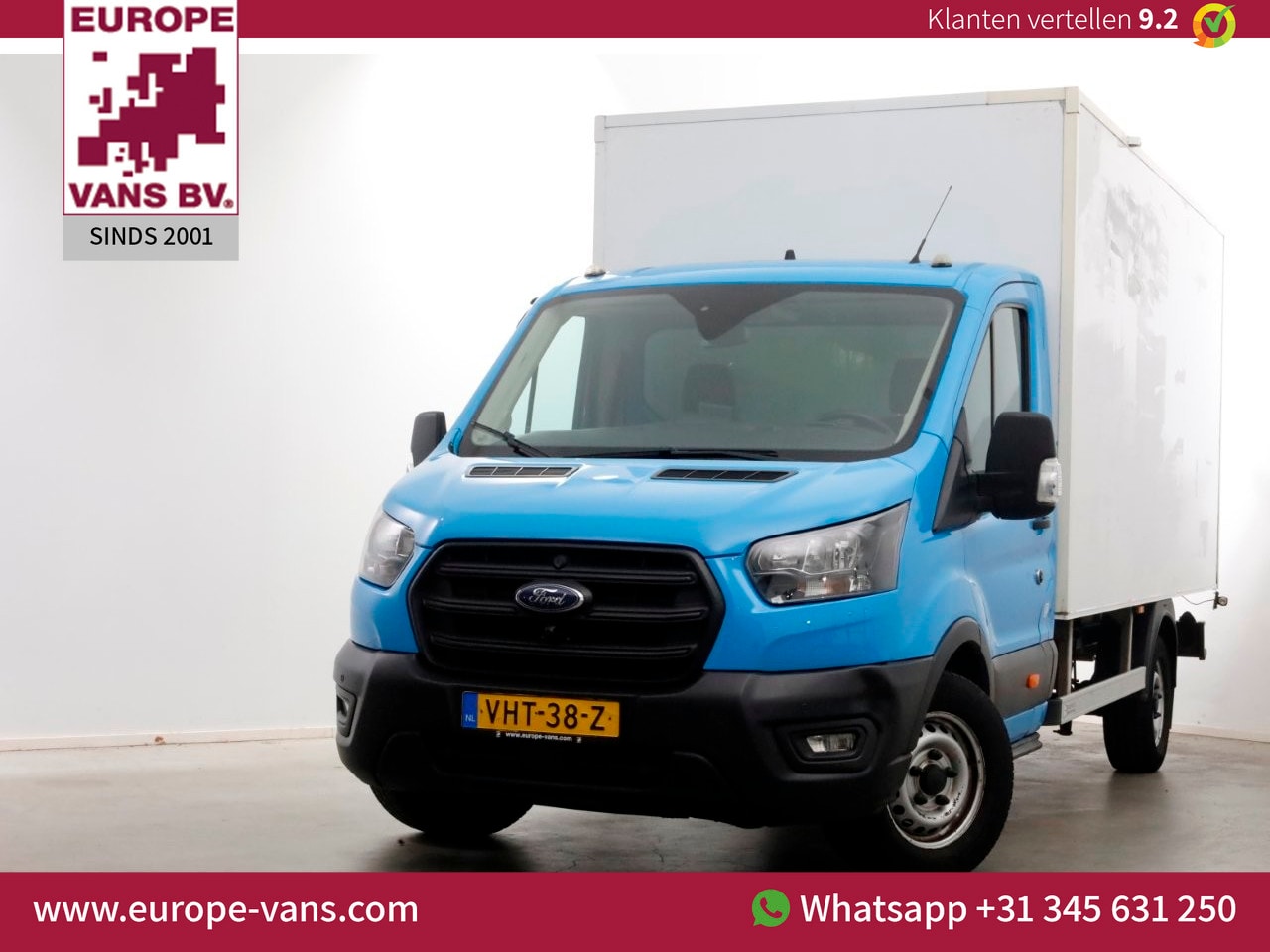 Ford Transit - 350 2.0 TDCI 130pk Bakwagen met achterdeuren 2-Persoons 12-2020 - AutoWereld.nl