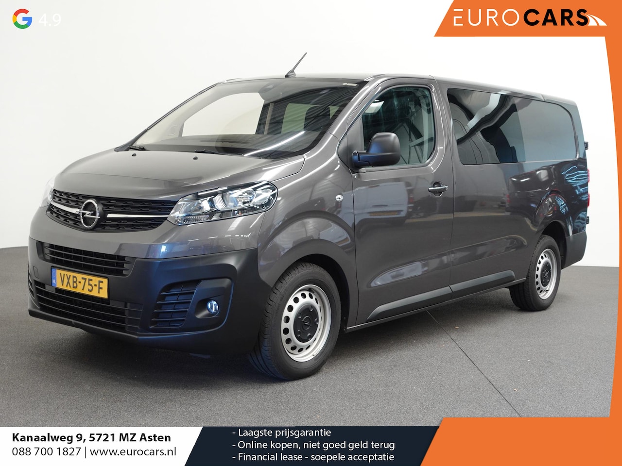 Opel Vivaro - 145pk Automaat L3H1 Edition Dubbele Cabine Airco Cruise control Navigatie Trekhaak Carplay - AutoWereld.nl