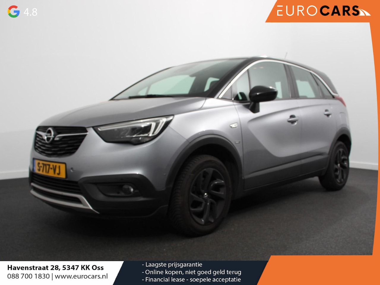 Opel Crossland - 1.2 Turbo Innovation | Climate Control | Apple Carplay / Android auto | Lichtmetalen Velge - AutoWereld.nl
