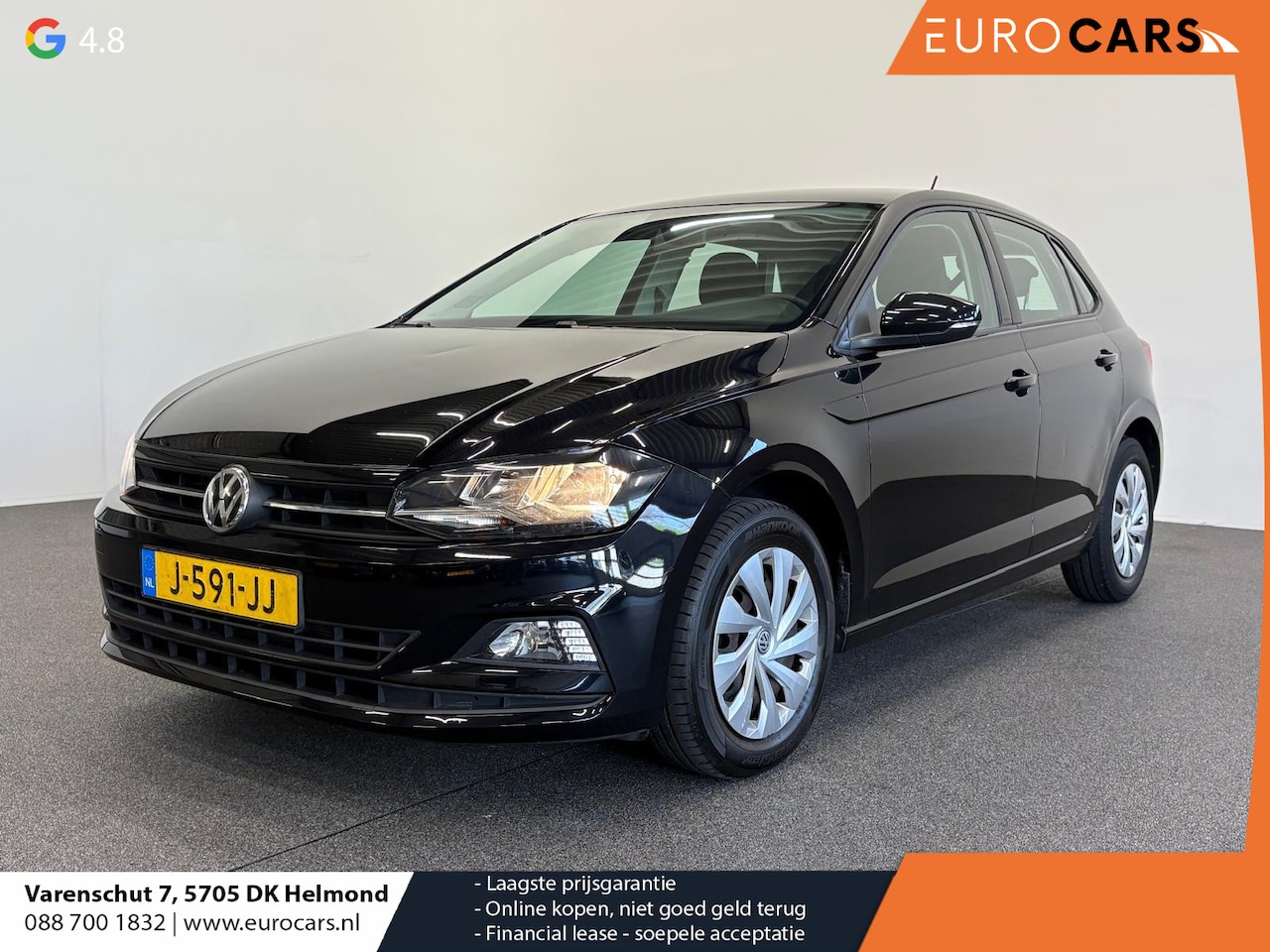 Volkswagen Polo - 1.0 TSI DSG-7 Aut. Comfortline Airco Navi Carplay Adaptive Cruise Control DAB+ NL Auto+ Hi - AutoWereld.nl