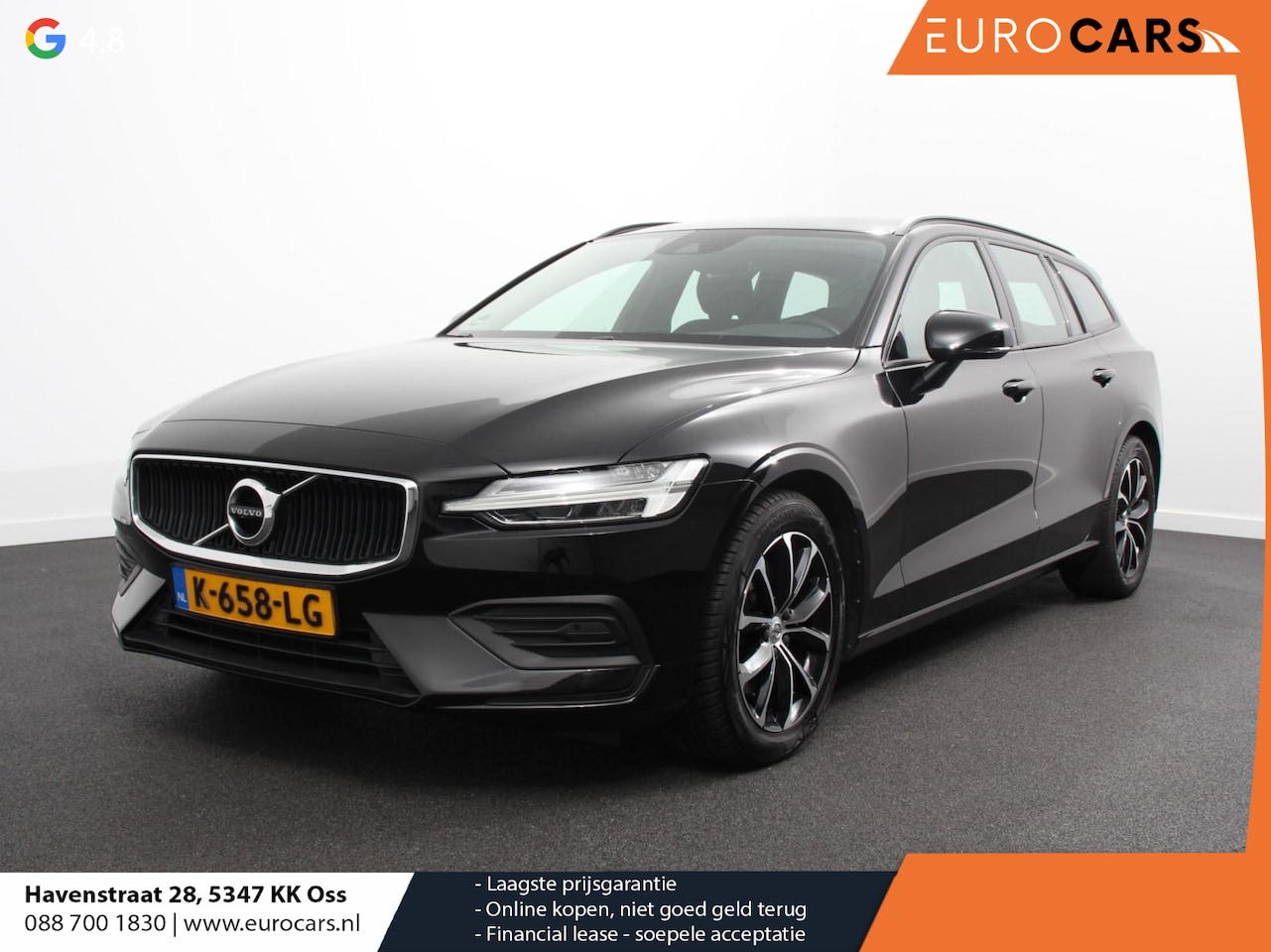 Volvo V60 - 2.0 B3 Automaat Momentum | Navigatie | Wegklapbare Trekhaak | Climate Control | Blis | Par - AutoWereld.nl