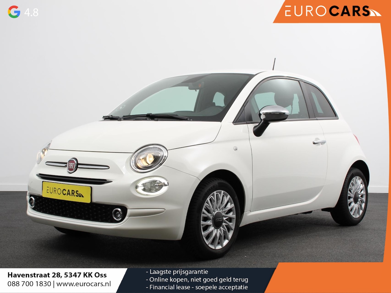 Fiat 500 - 1.0 Hybrid Bellavita | Navigatie | Climate Control | Dab | Parkeer sensoren | Cruise Contr - AutoWereld.nl