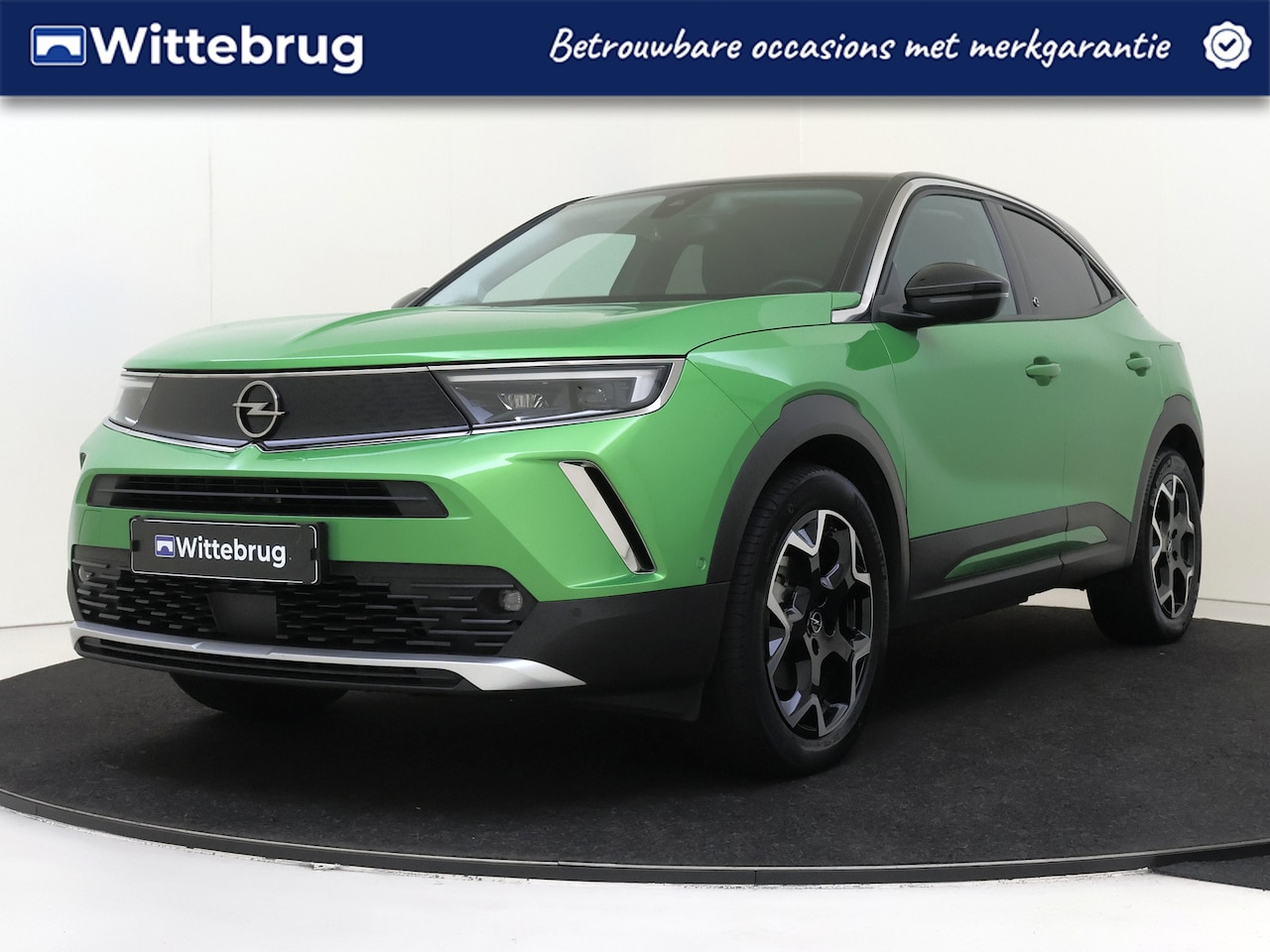 Opel Mokka-e - Ultimate 50-kWh 11kw bl. | Alcantara | Winterpakket | Camera | Carplay | - AutoWereld.nl