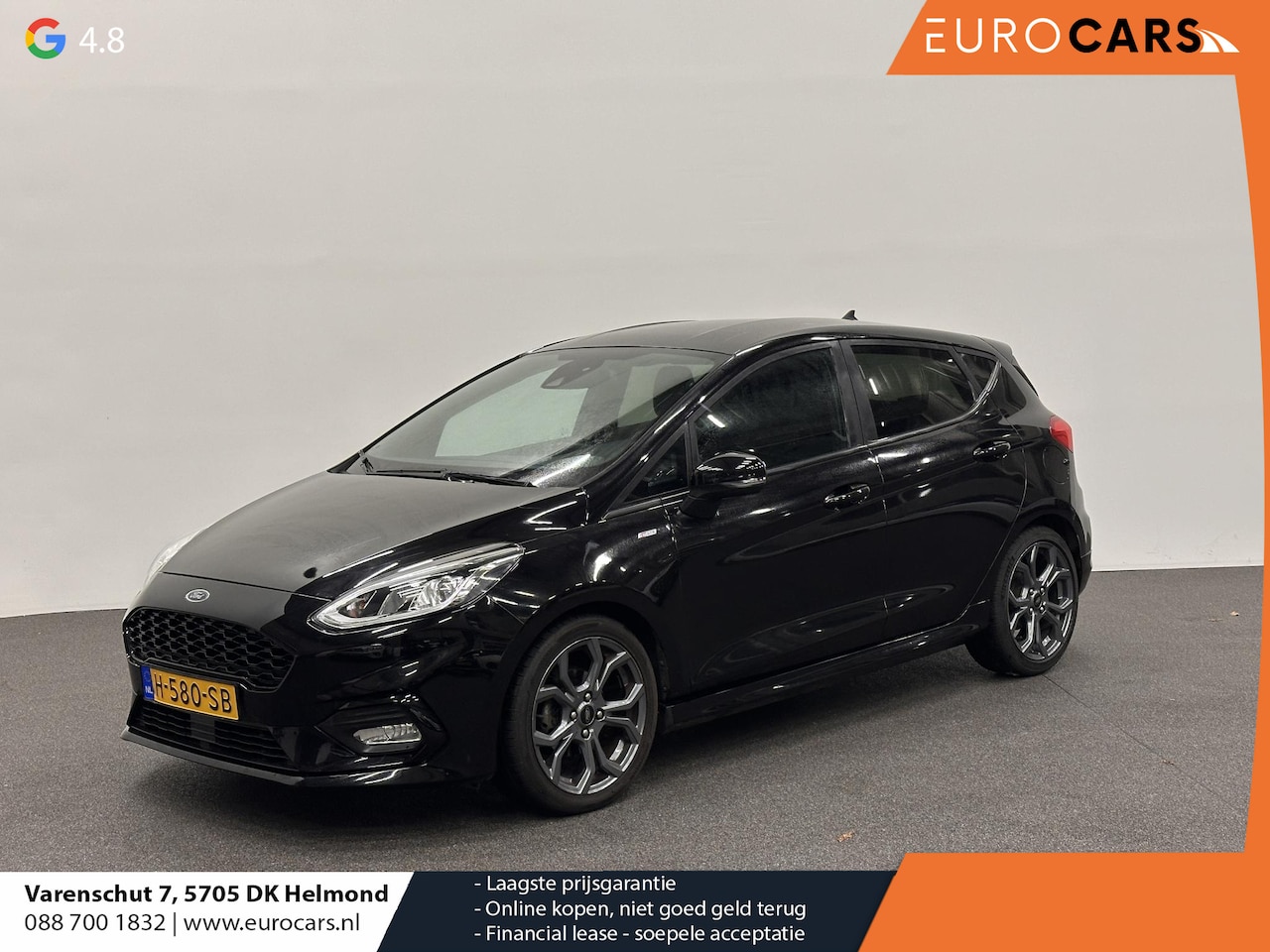 Ford Fiesta - 1.0 EcoBoost ST-Line 125PK 6V Navigatie Full LED Carplay Parkeersensoren Cruise Control St - AutoWereld.nl