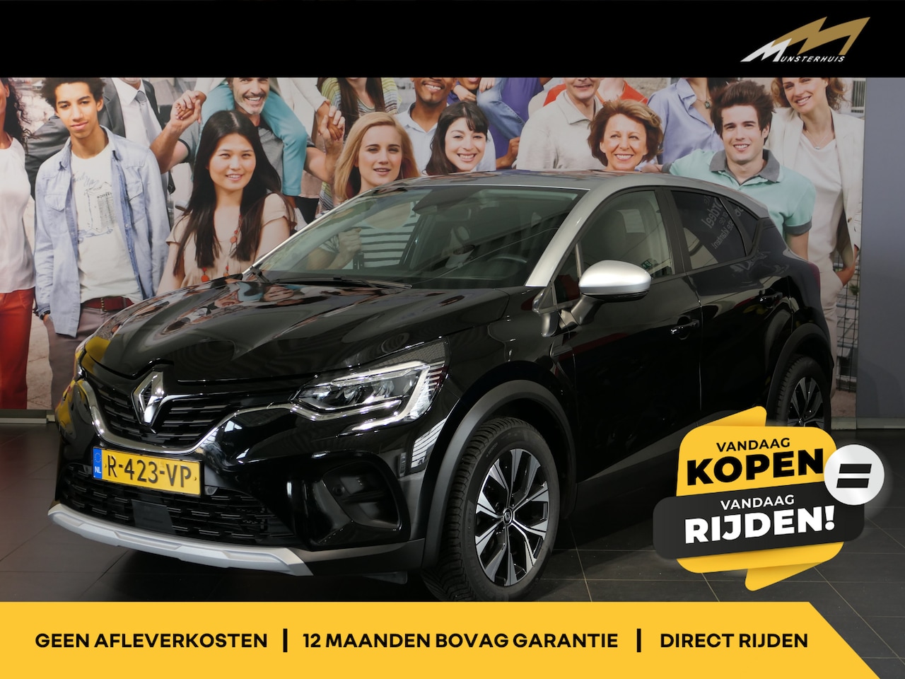 Renault Captur - 1.0 TCe 90 evolution - Dealer onderhouden! - Camera - Sensor v+a - Clima - Regensensor - AutoWereld.nl