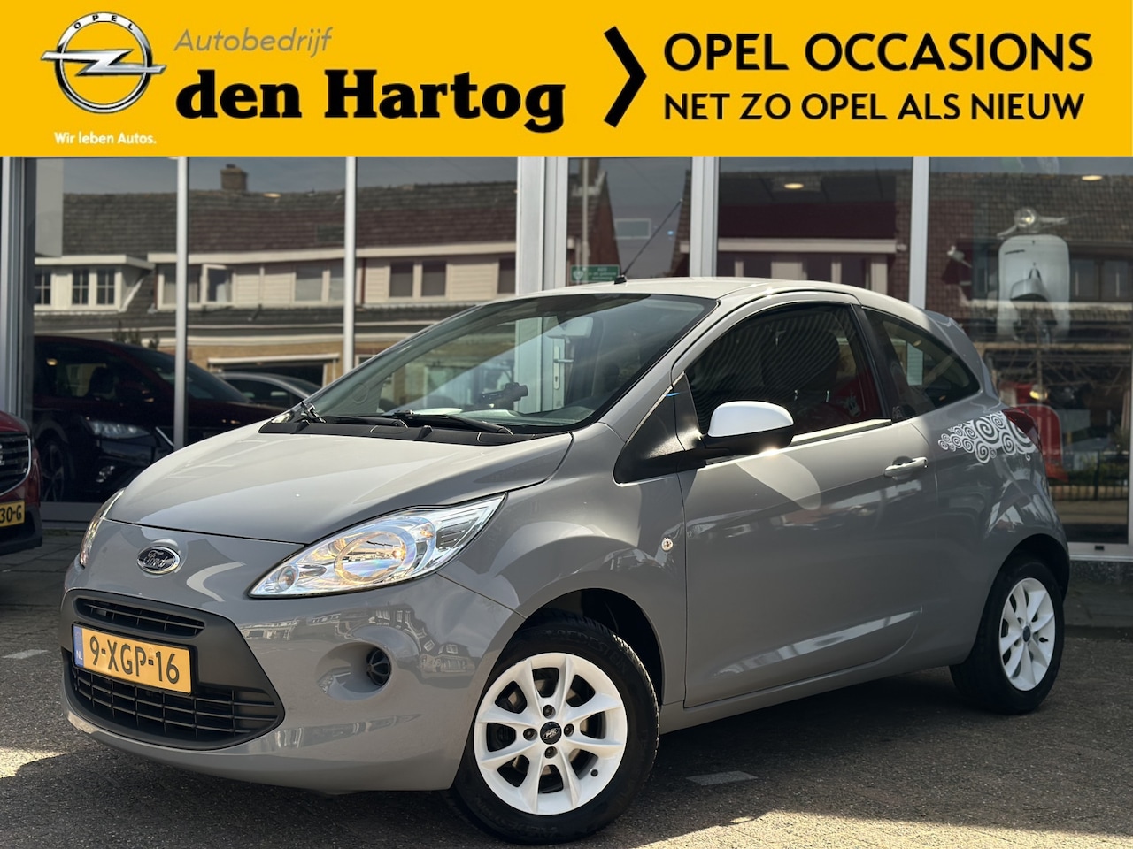 Ford Ka - 1.2 Style start/stop Airco/ elektrische ramen. - AutoWereld.nl