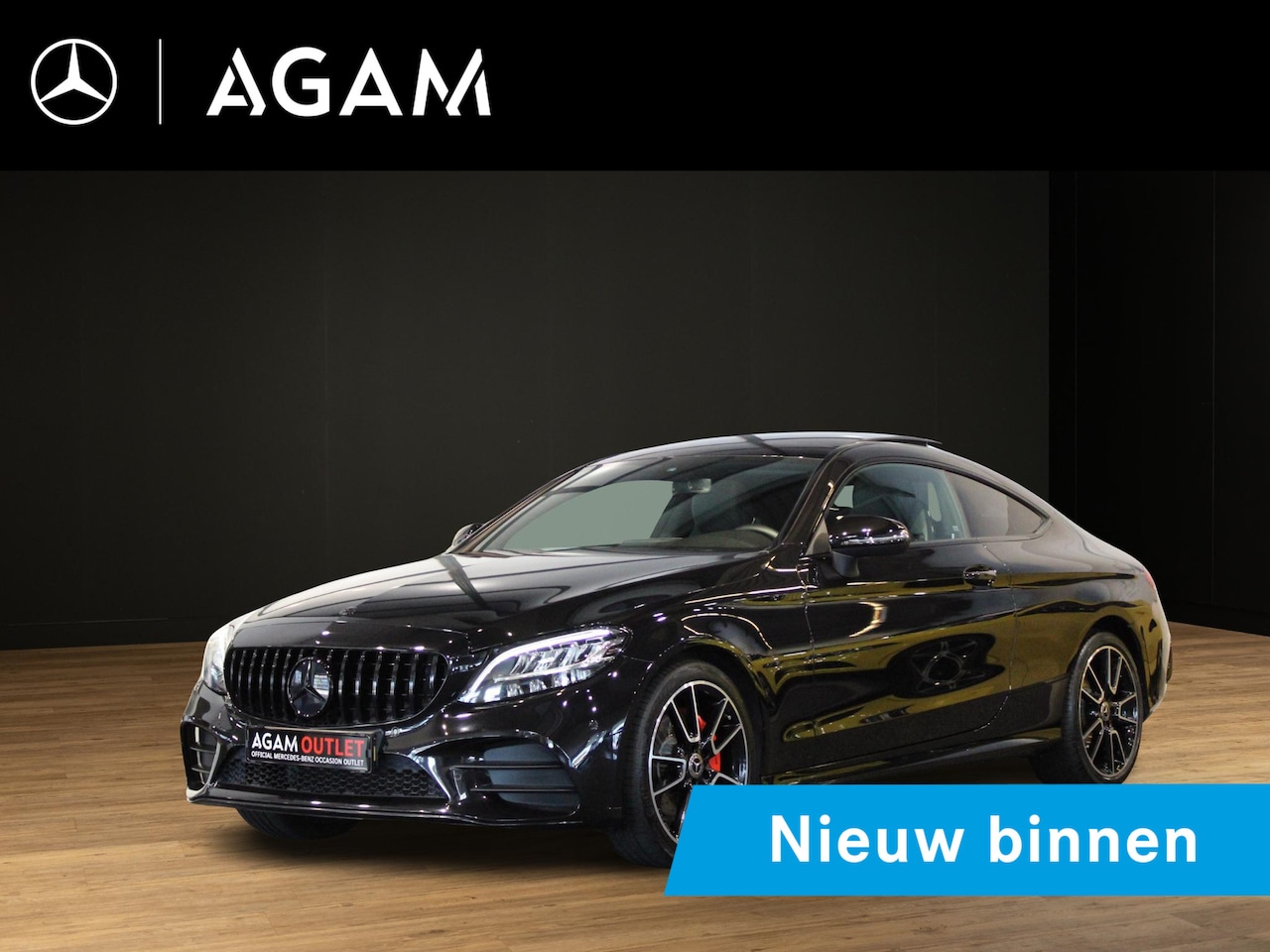 Mercedes-Benz C-klasse Coupé - 180 Advantage Pack Panorama dak - AutoWereld.nl