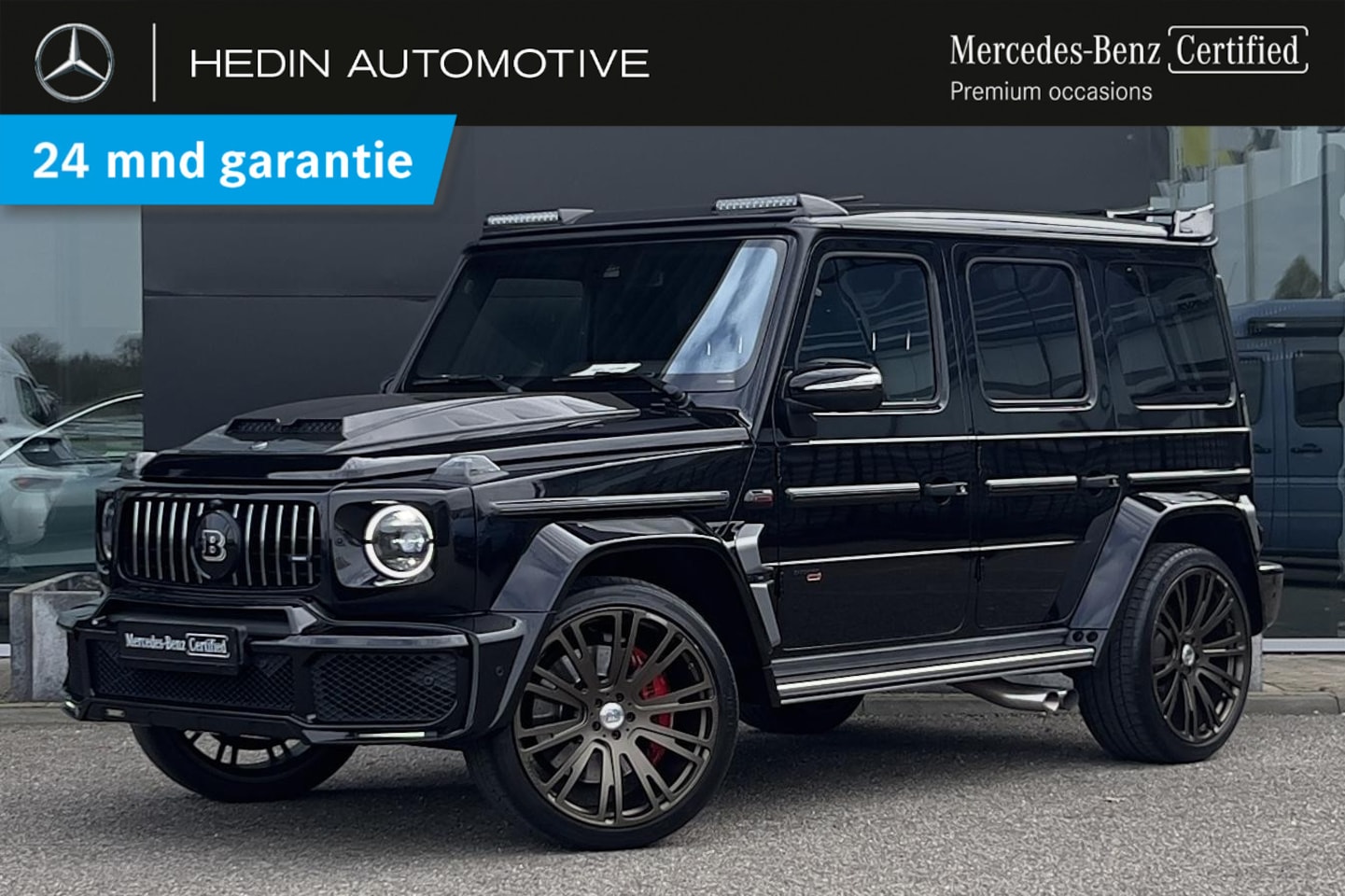 Mercedes-Benz G-klasse - G 63 Automaat 800 BRABUS | MANUFAKTUR | AMG Ride Control | Burmester Audio | Distronic | C - AutoWereld.nl