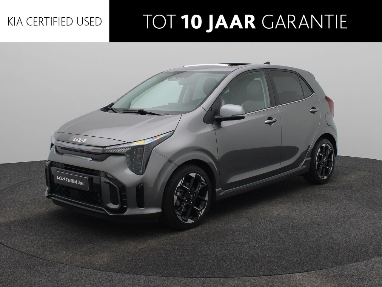 Kia Picanto - 1.0 DPI GT-Line | NIEUW MODEL | Schuif/Kanteldak | Stoel/Stuurverwarming | Camera | Naviga - AutoWereld.nl