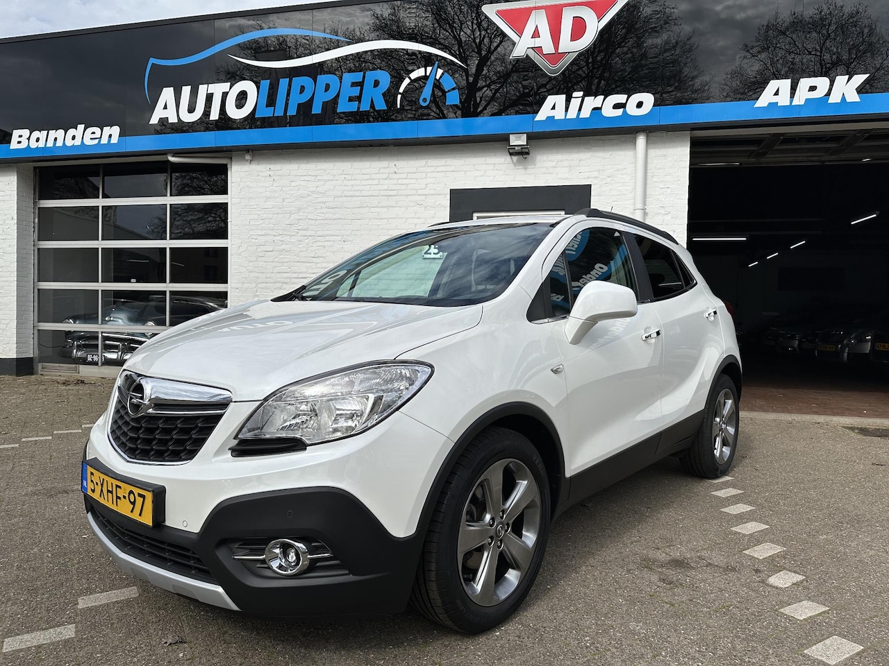 Opel Mokka - 1.4 T Cosmo /Nieuwe apk bij aflevering/Parelmoer wit/Trekhaak/Lm velgen - AutoWereld.nl