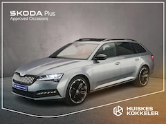 Skoda Superb Combi - Sportline Business 1.4 TSI PHEV 218pk DSG Automaat Trekhaak, Adaptive cruise control, Pano
