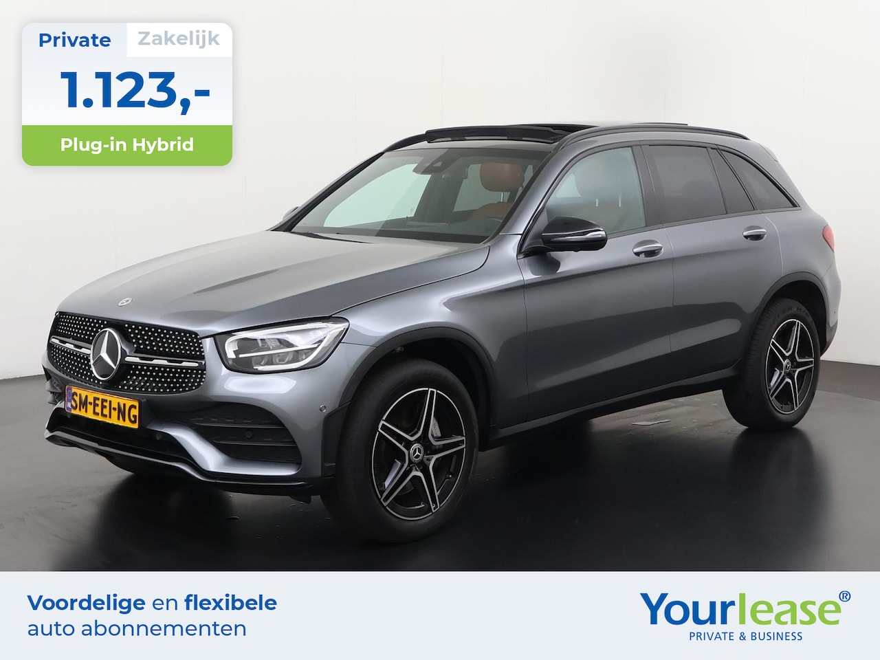 Mercedes-Benz GLC-klasse - 300e 4MATIC AMG Night Premium Plus | All-in 1123,- Private Lease | Direct uit voorraad - AutoWereld.nl