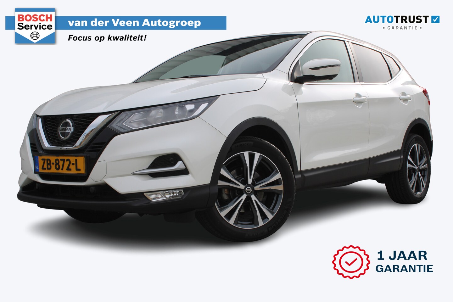 Nissan Qashqai - 1.3 DIG-T N-Connecta | Incl. 12 maanden Garantie | 360° Camera | Keyless entry/start | Par - AutoWereld.nl