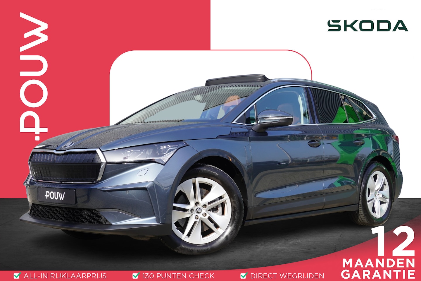 Skoda Enyaq iV - 80 204pk | Trekhaak | Panoramadak | Stoel/Stuurverwarming - AutoWereld.nl