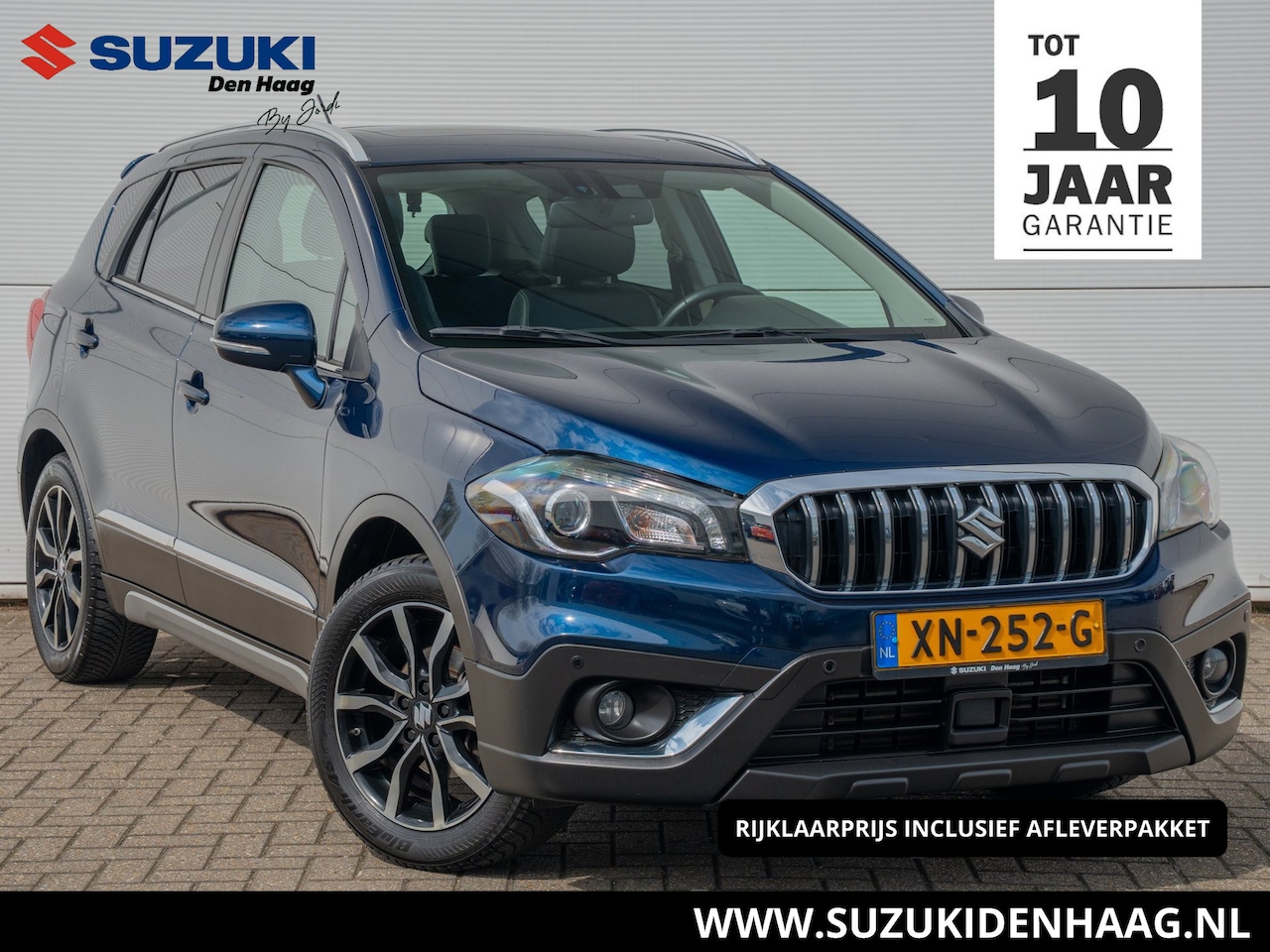 Suzuki S-Cross - 1.4 Boosterjet Stijl | Hybrid |Panoramadak| Adpt. Cruise| Keyless entry |Apple/Android Car - AutoWereld.nl